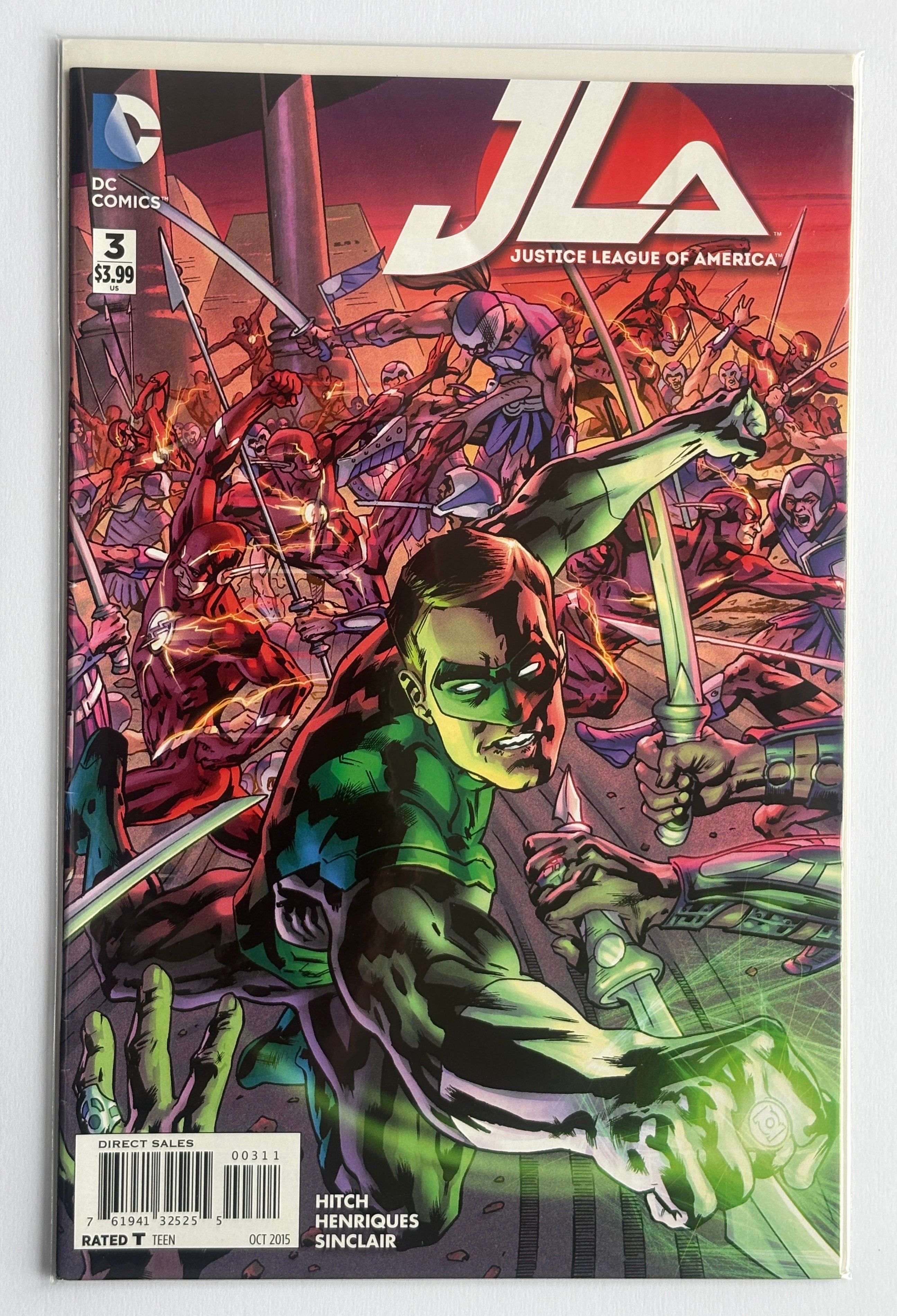 Justice League of America #3 - DC Comics October 2015 FN+ 6.5