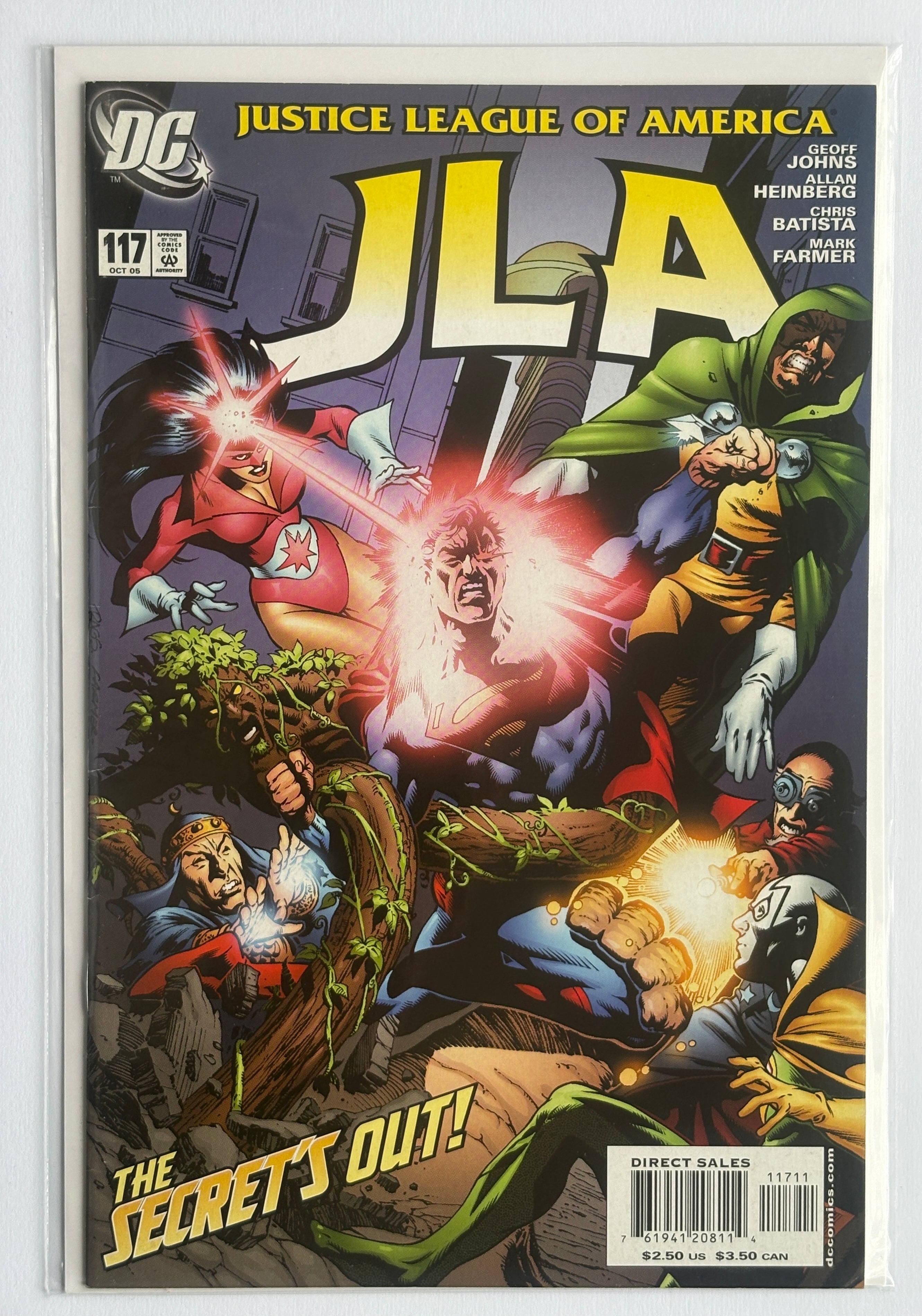 JLA #117 - Justice League of America DC Comics October 2005 F/VF 7.0