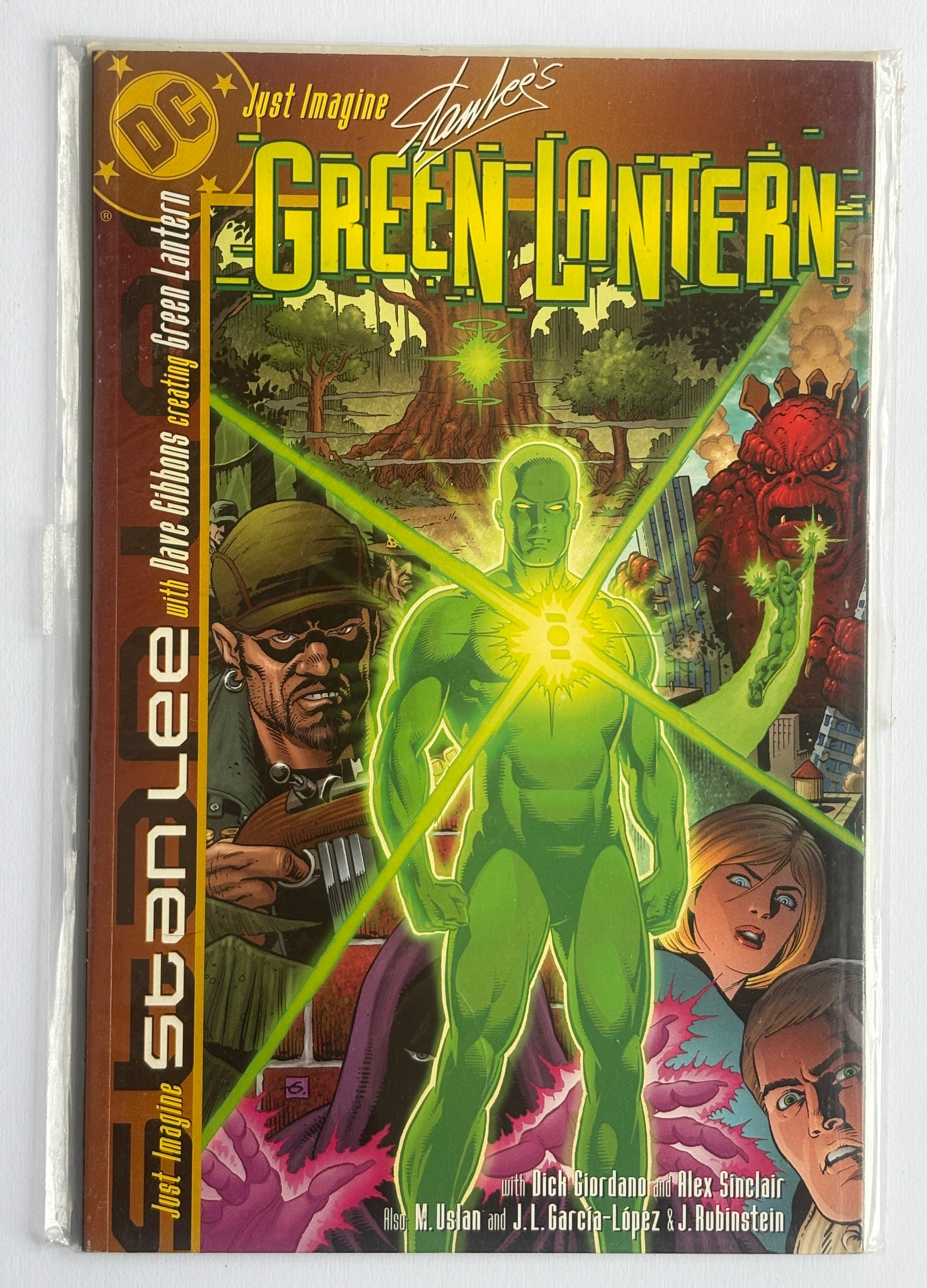 Just Imagine Stan Lee with Dave Gibbons  Creating Green Lantern DC Comics 2001 VF- 7.5