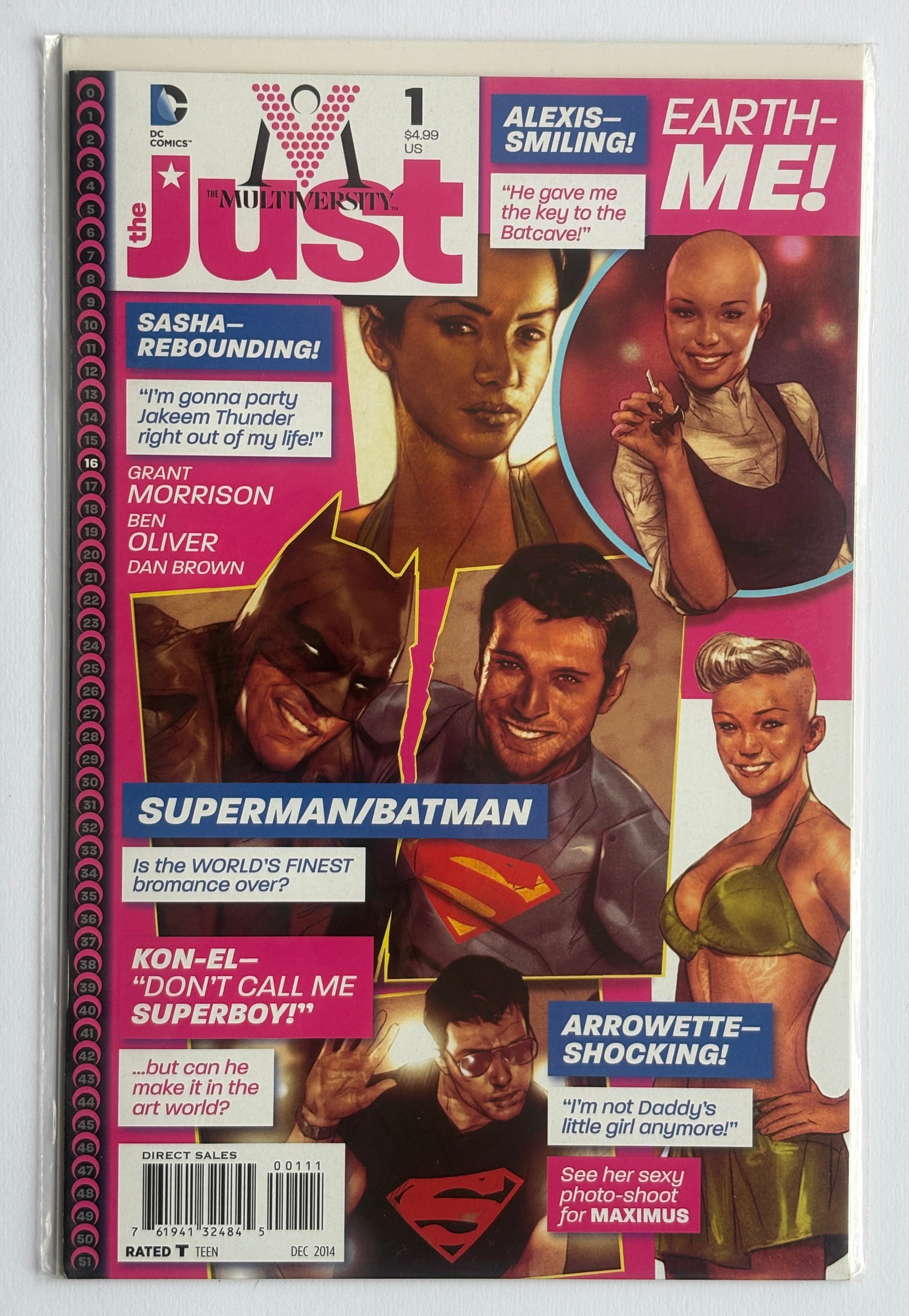 The Multiversity: The Just #1 - 1st Printing DC Comics December 2014 VF+ 8.5