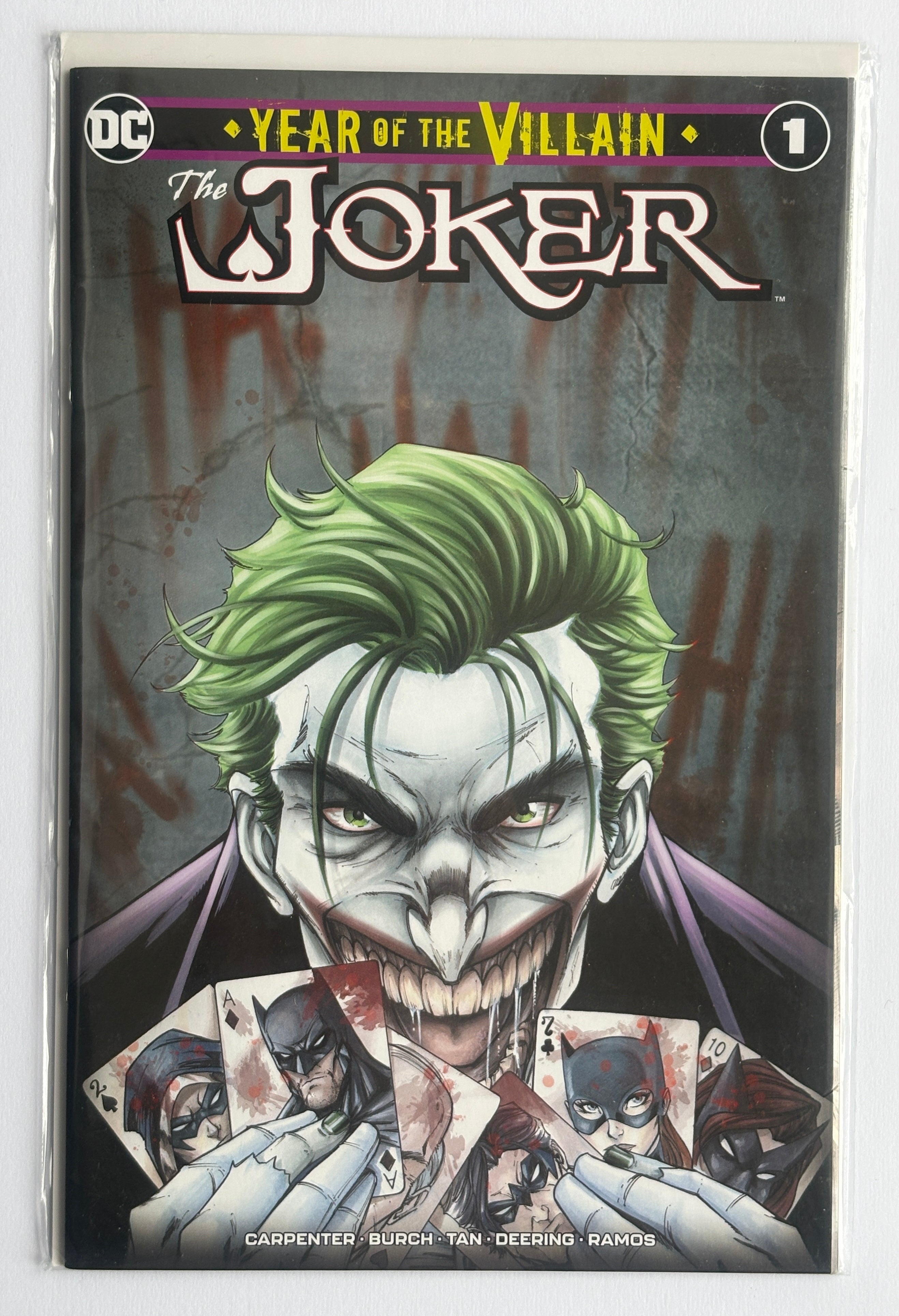 Year of the Villain #1 - The Joker Kincaid Variant DC Comics 2019 VF/NM 9.0