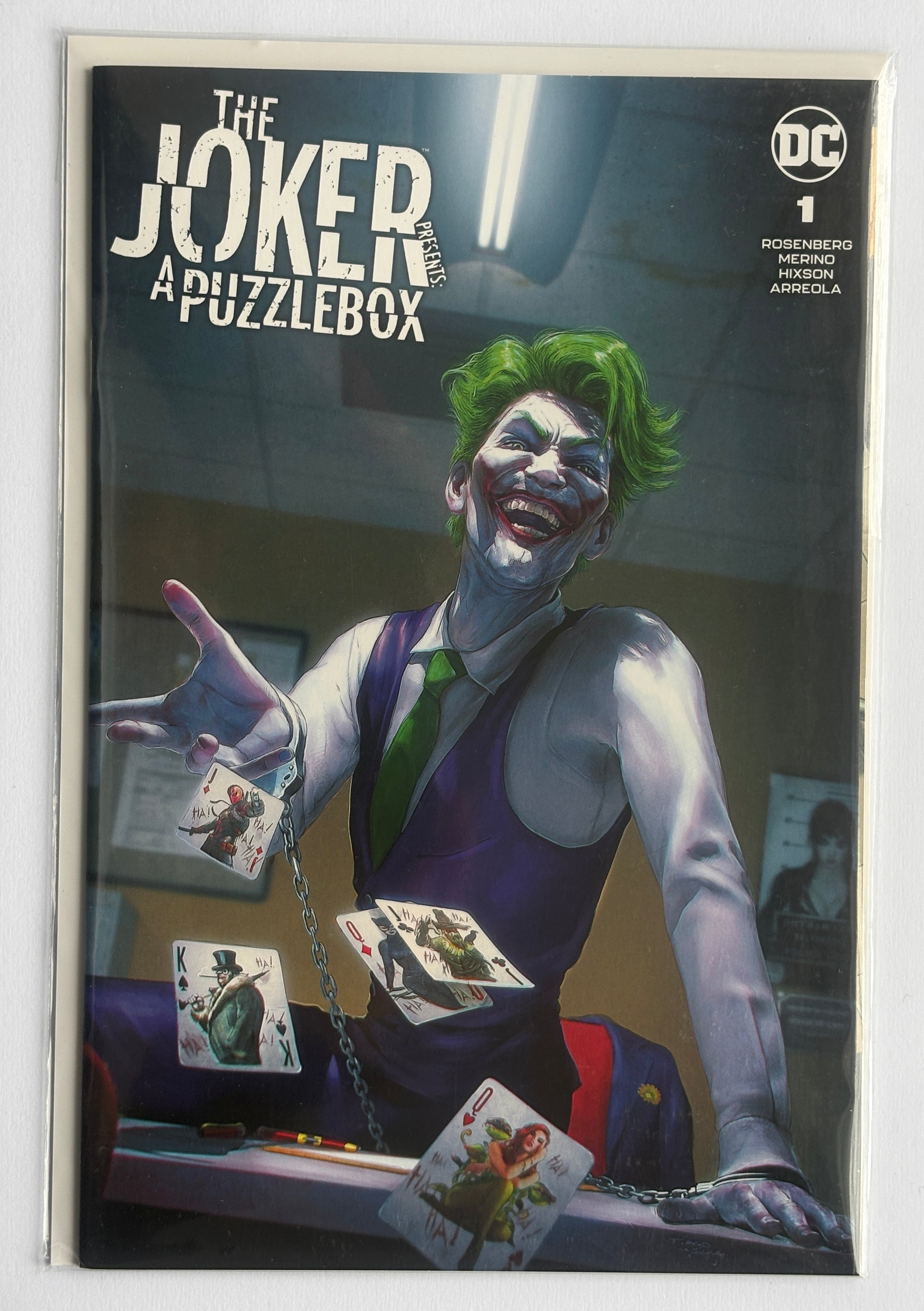 The Joker Presents: A Puzzlebox #1 - Diago De Silva Variant Ltd to 800 DC Comics 2021 NM+ 9.6 (Copy)