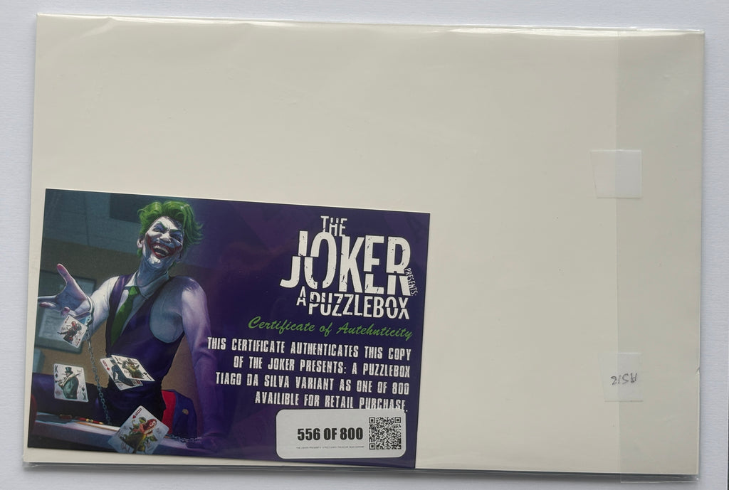 The Joker Presents: A Puzzlebox #1 - Diago De Silva Variant Ltd to 800 DC Comics 2021 NM+ 9.6 (Copy)