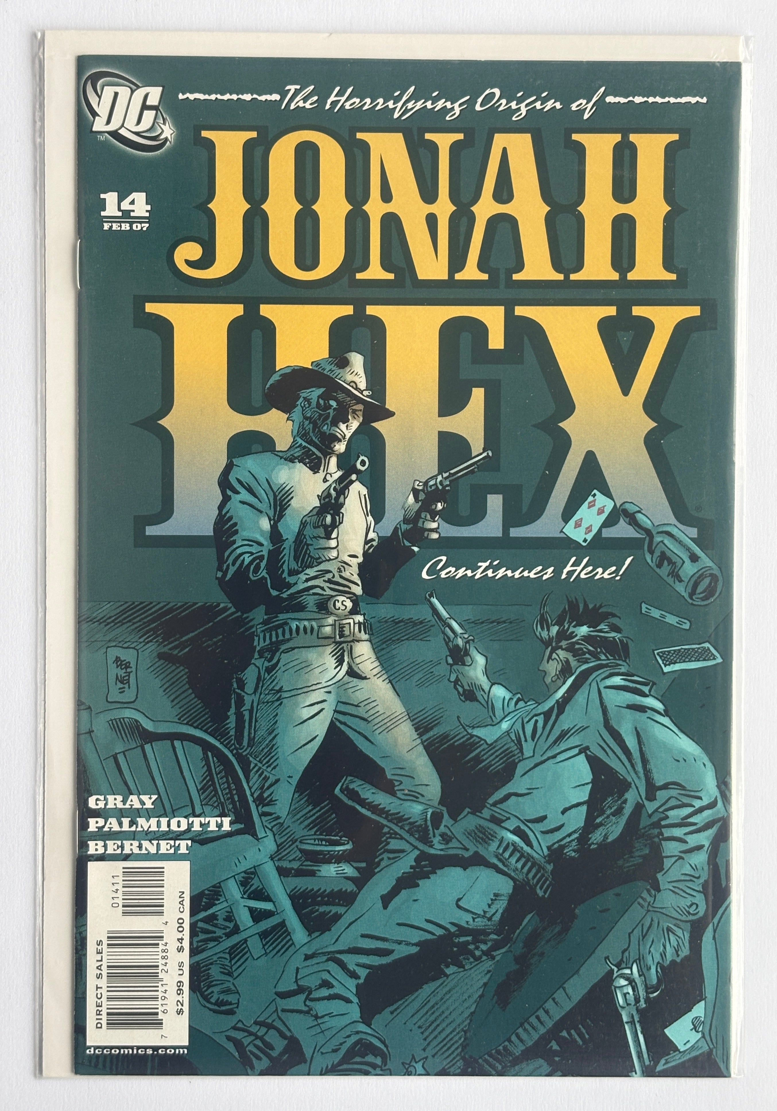 Jonah Hex #14 - 1st Printing - DC Comics February 2007 VF+ 8.5