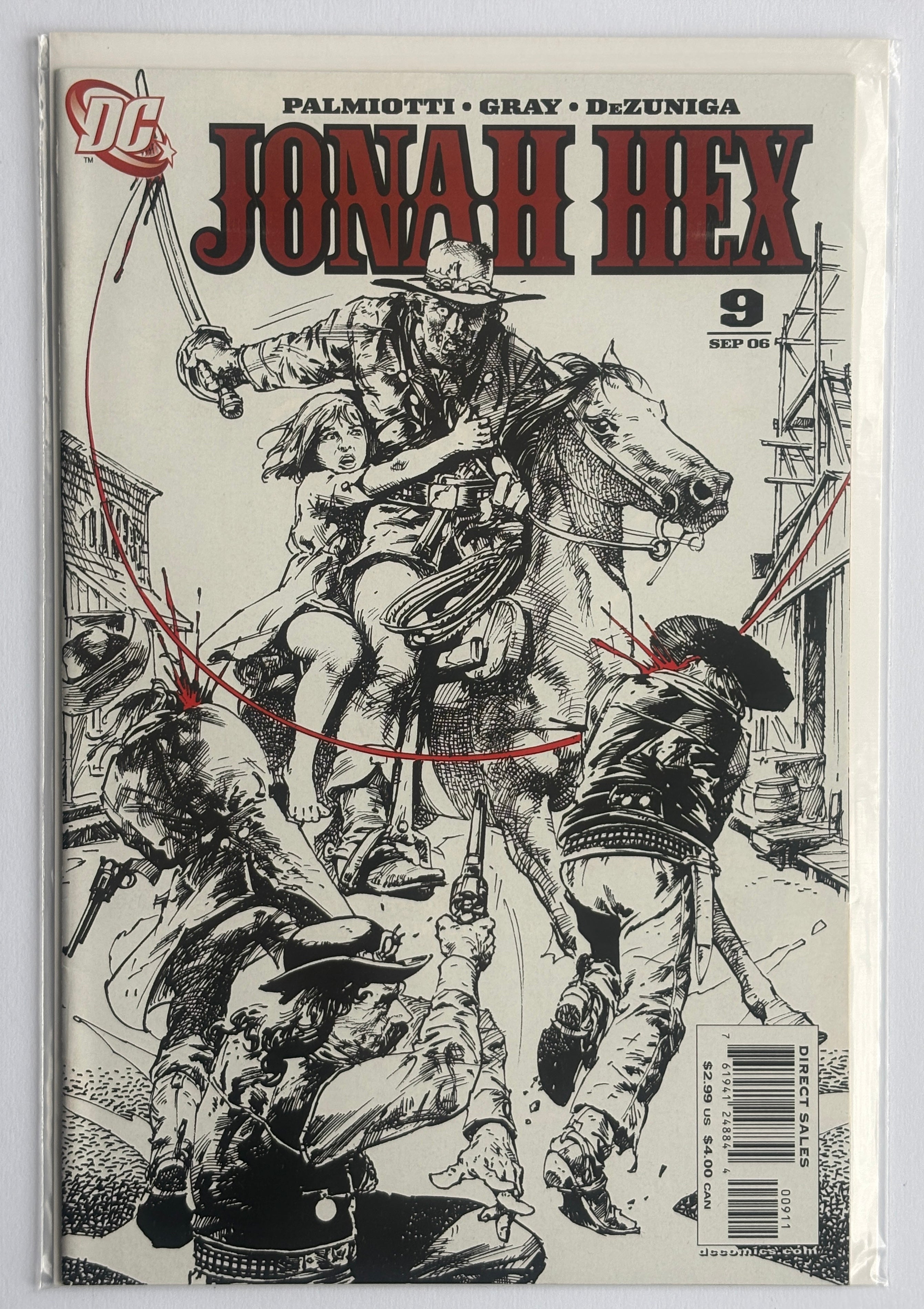 Jonah Hex #9 - 1st Printing - DC Comics September 2006 VF 8.0