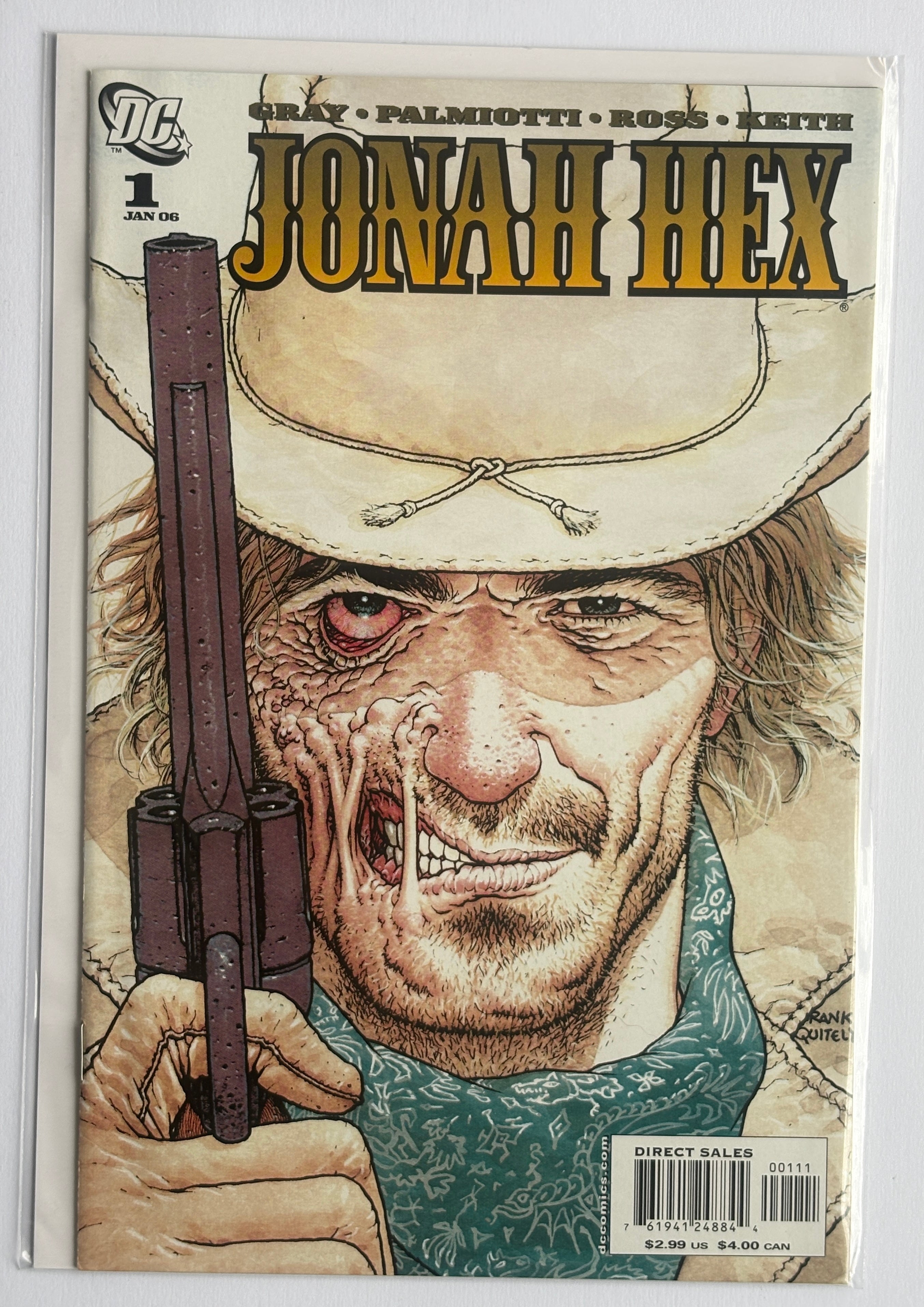 Jonah Hex #1 - 1st Printing - DC Comics January 2006 VF+ 8.5