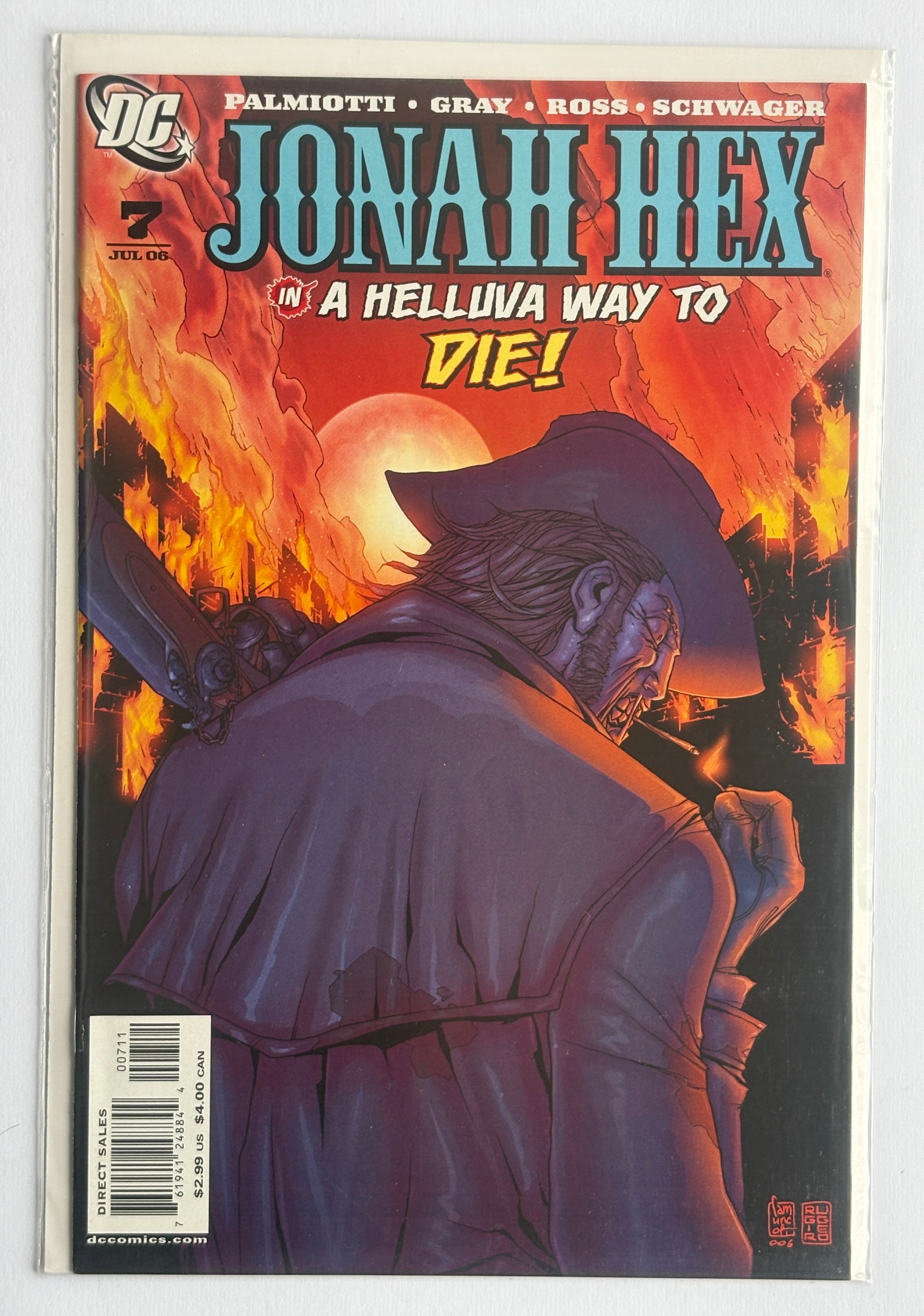 Jonah Hex #7 - 1st Printing - DC Comics July 2006 VF+ 8.5