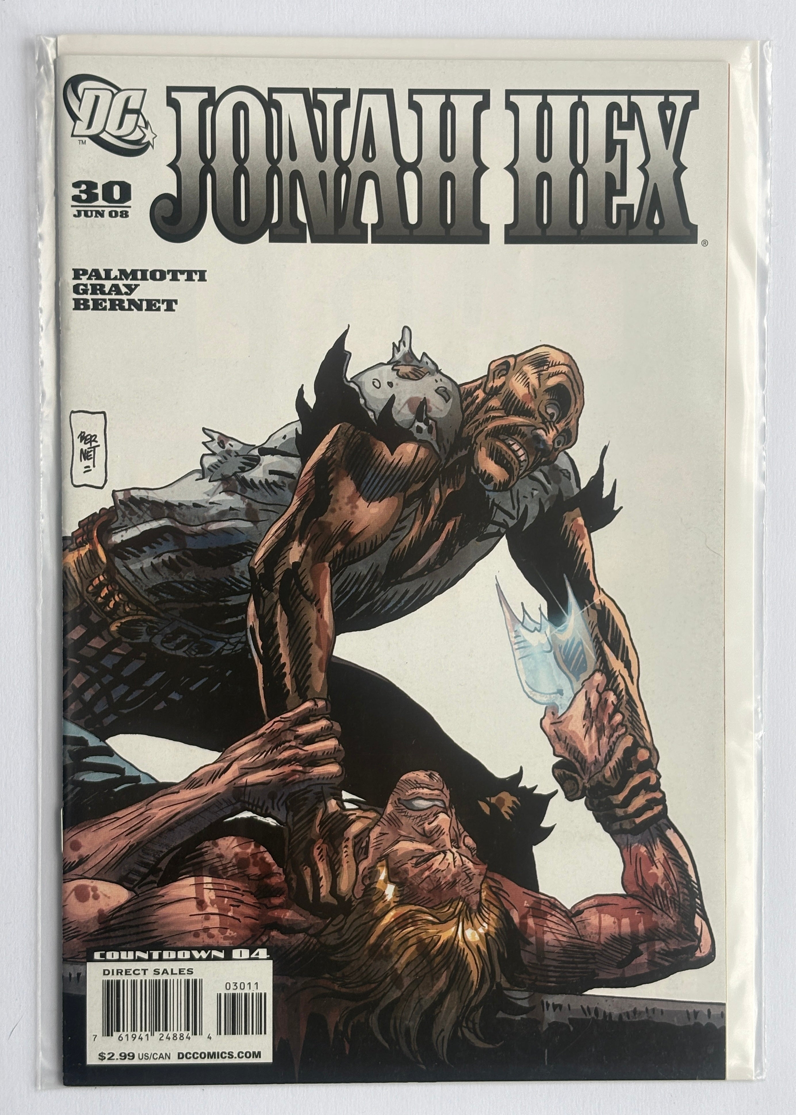 Jonah Hex #30 - 1st Printing - DC Comics June 2008 VF 8.0