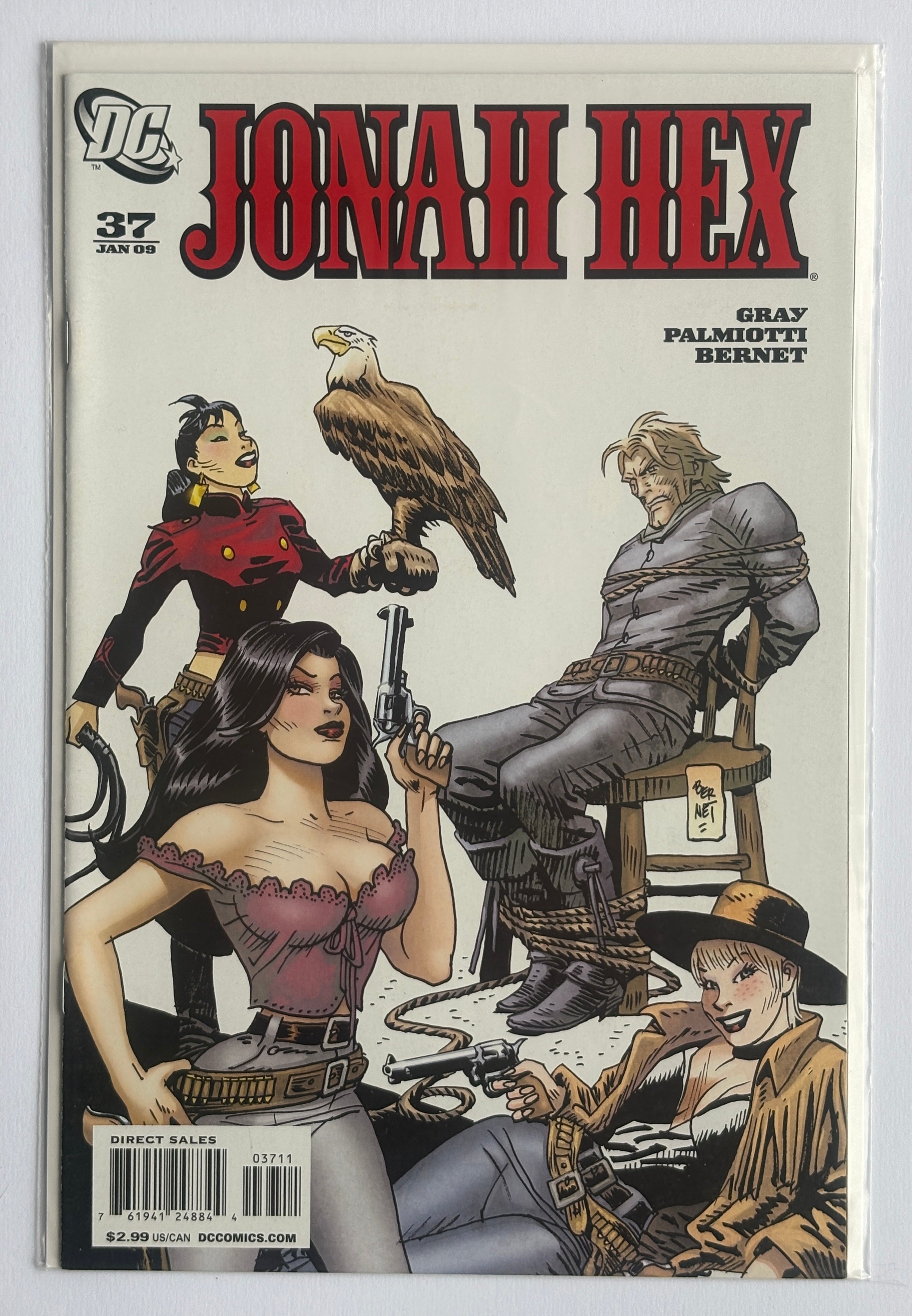 Jonah Hex #37 - 1st Printing - DC Comics January 2009 VF+ 8.5