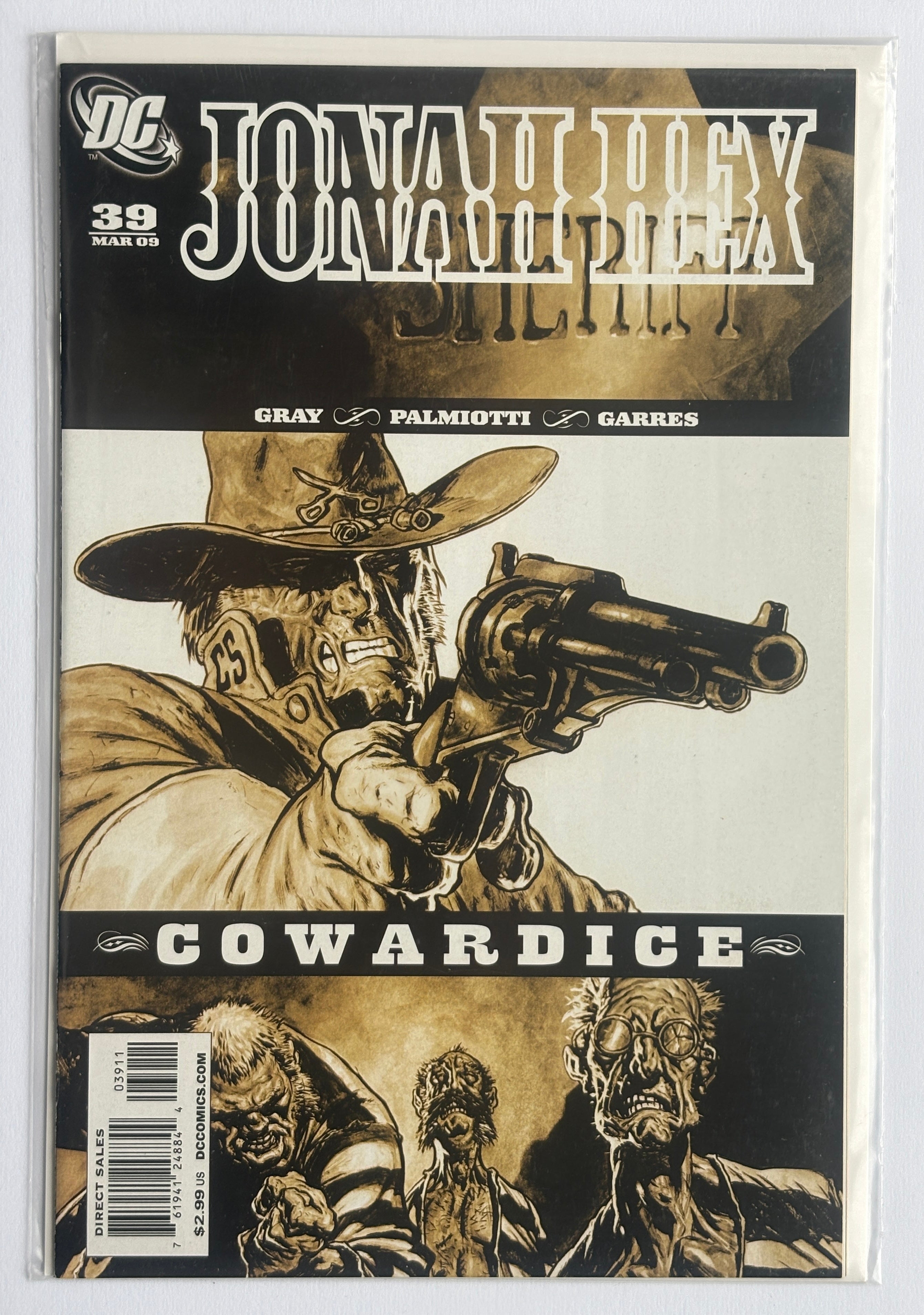 Jonah Hex #39 - 1st Printing - DC Comics March 2009 VF+ 8.5