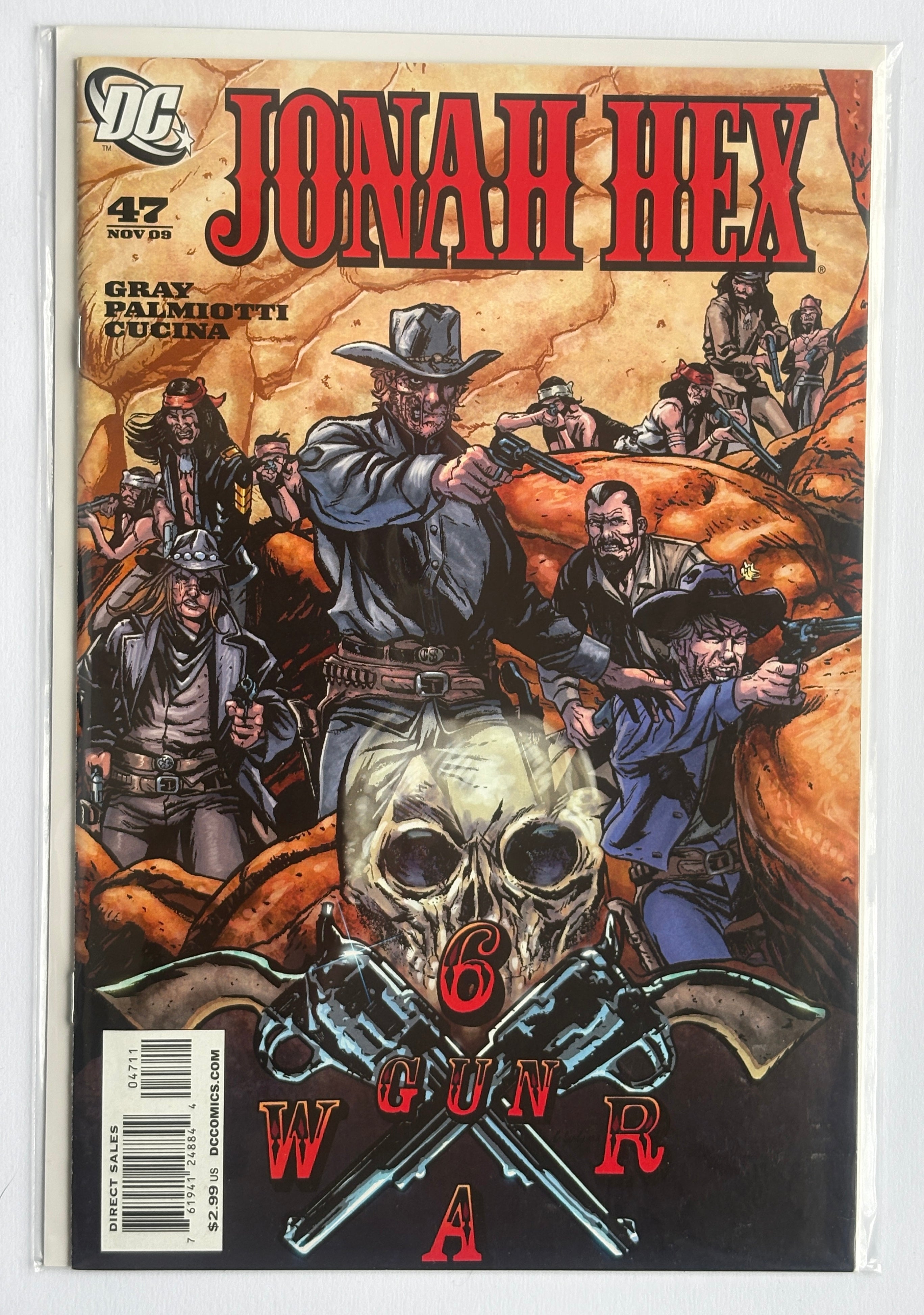Jonah Hex #47 - 1st Printing - DC Comics November 2009 VF+ 8.5