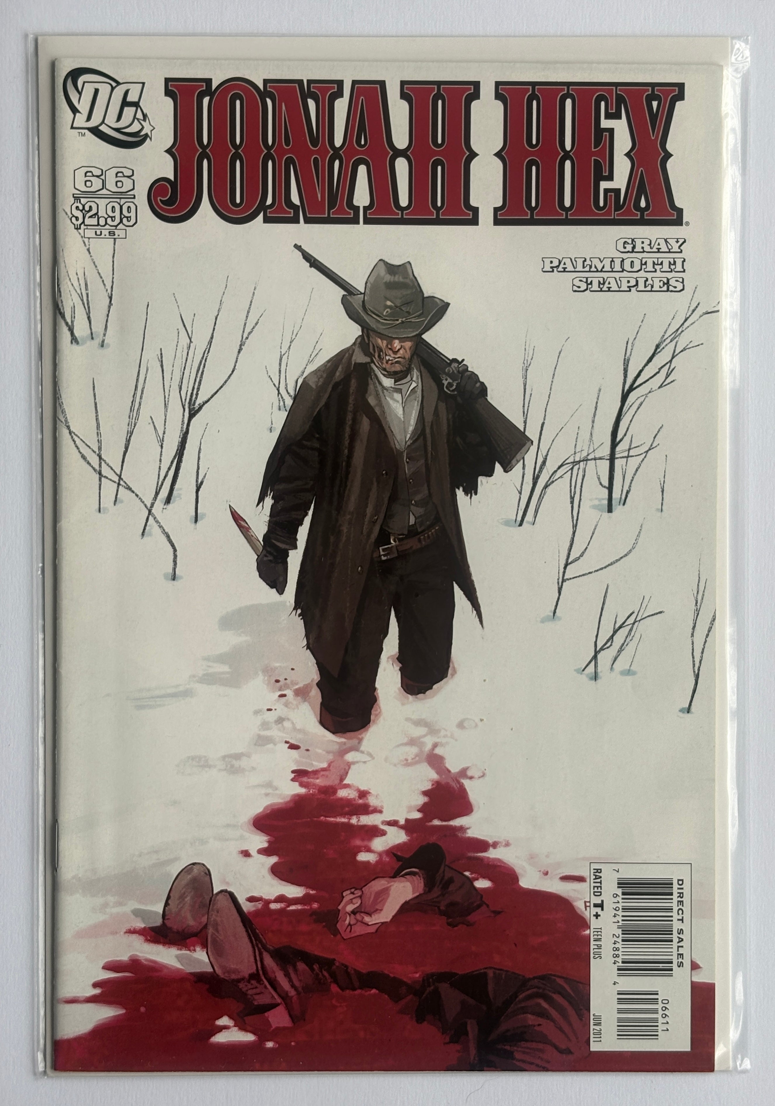 Jonah Hex #66 - 1st Printing - DC Comics June 2011 VF+ 8.5