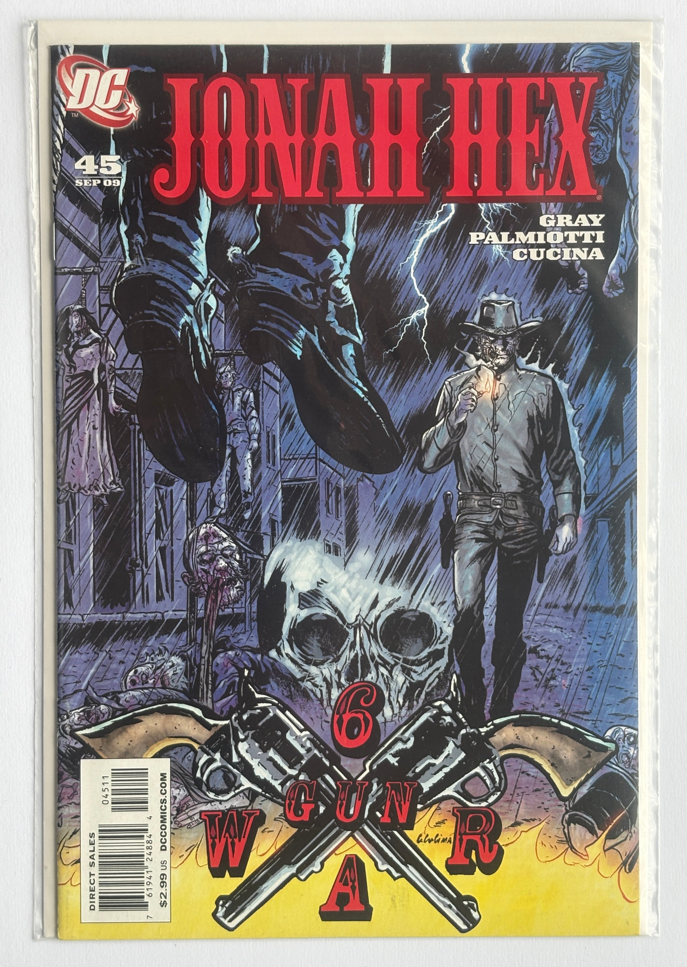 Jonah Hex #45 - 1st Printing - DC Comics September 2009 VF 8.0