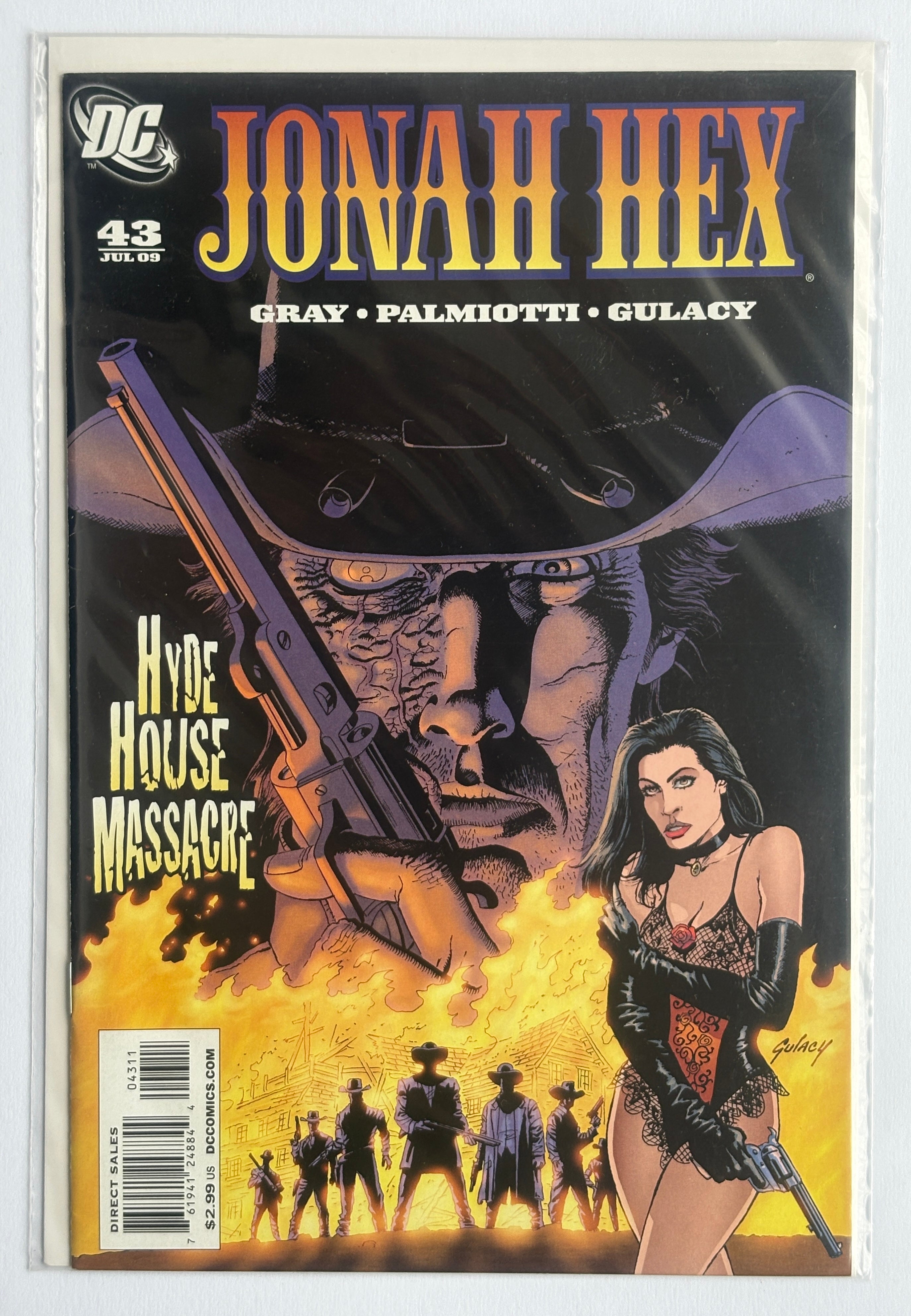 Jonah Hex #43 - 1st Printing - DC Comics July 2009 VF 8.0