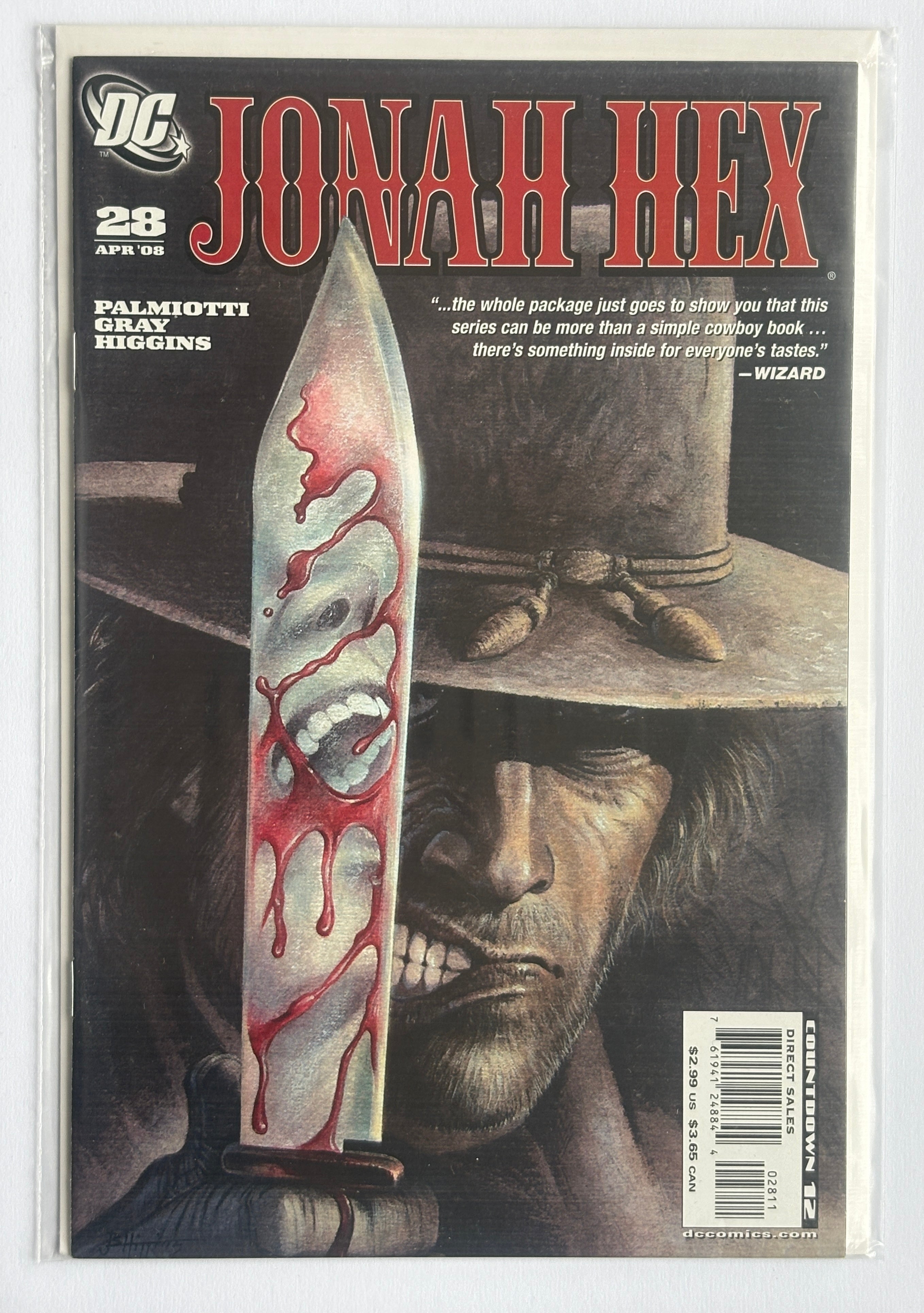 Jonah Hex #28 - 1st Printing - DC Comics April 2008 VF+ 8.5