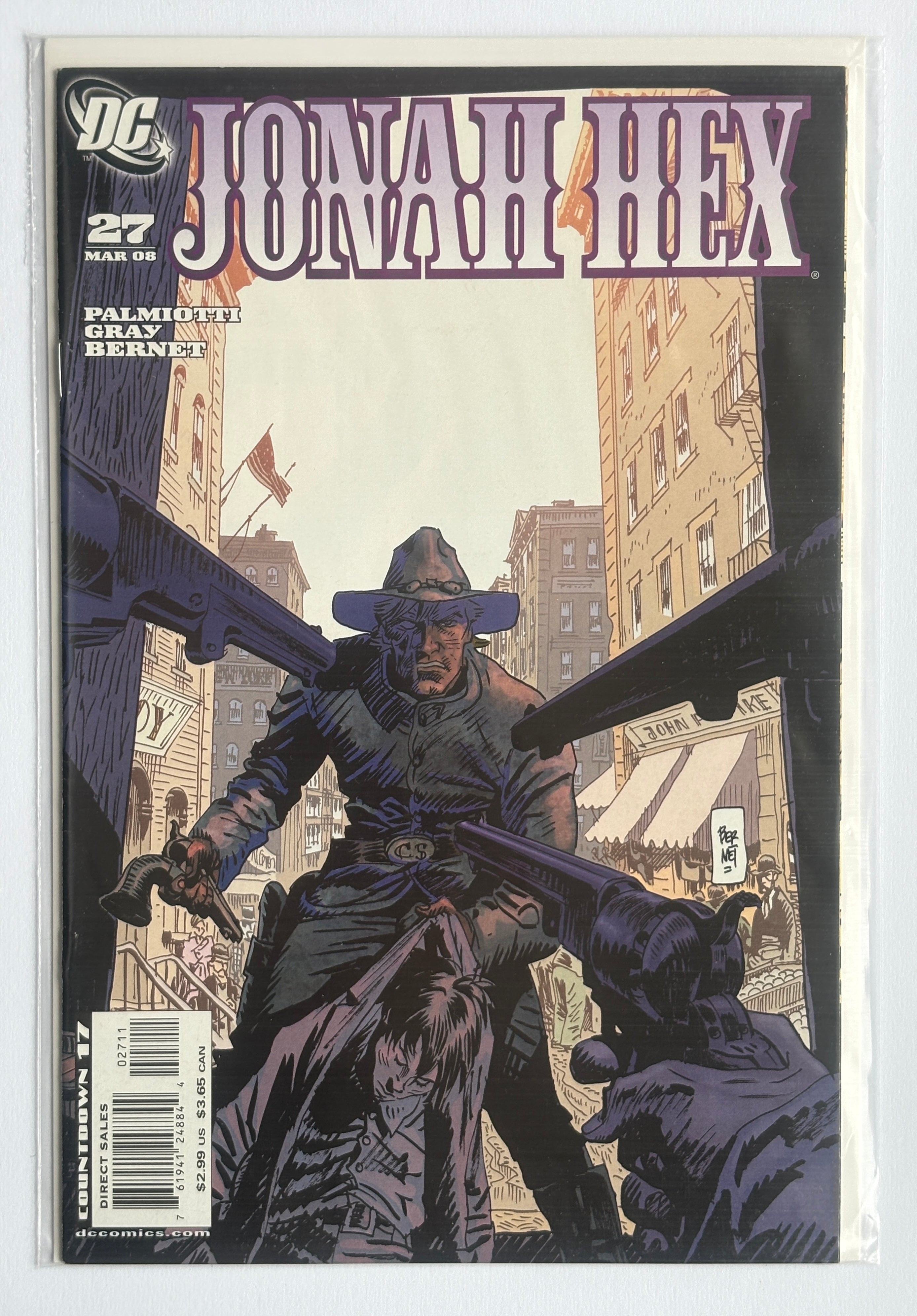 Jonah Hex #27 - 1st Printing - DC Comics May 2008 VF 8.0