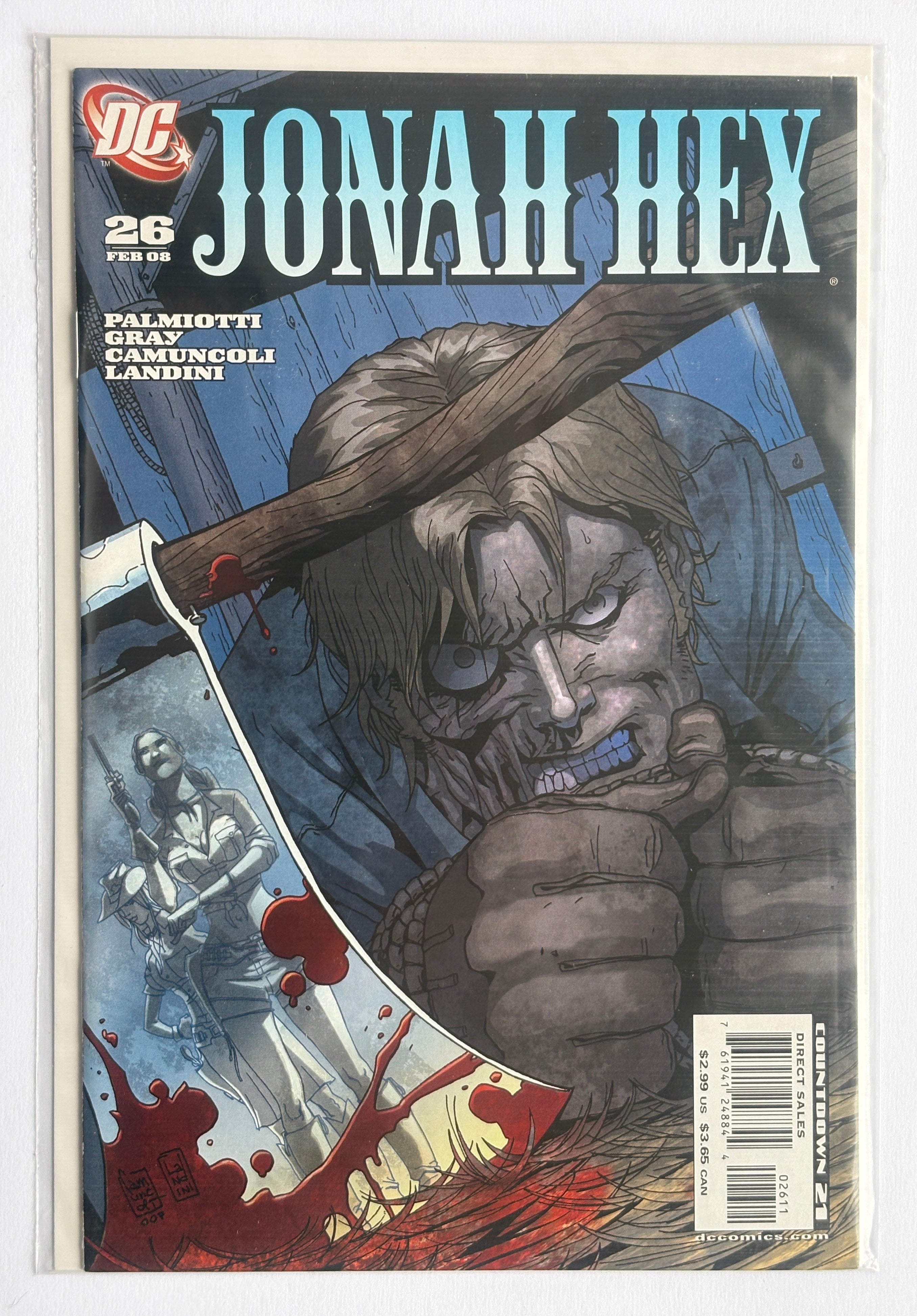 Jonah Hex #26 - 1st Printing - DC Comics February 2008 VF+ 8.5