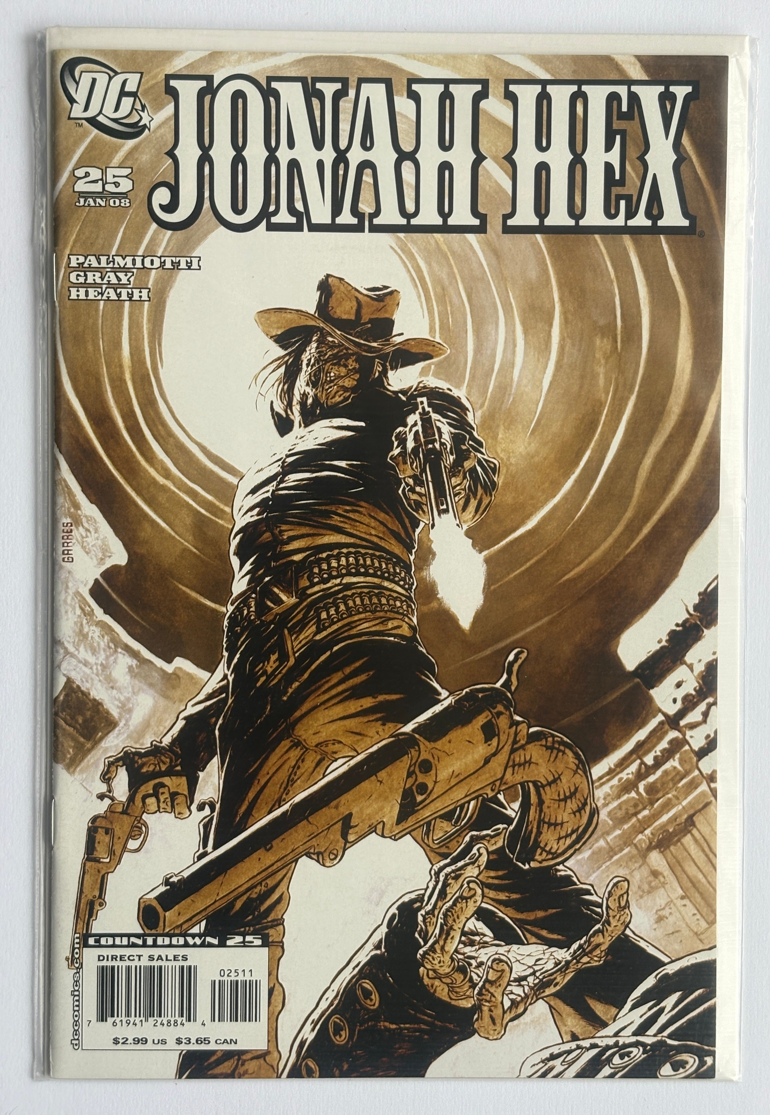 Jonah Hex #25 - 1st Printing - DC Comics January 2008 VF+ 8.5