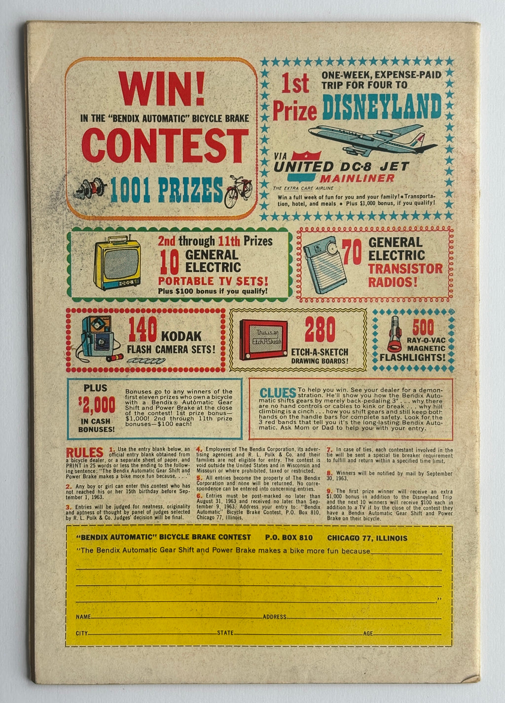 Adventures of the Jaguar #14 - Catgirl, Black Hood app' - October 1963 FN 6.0