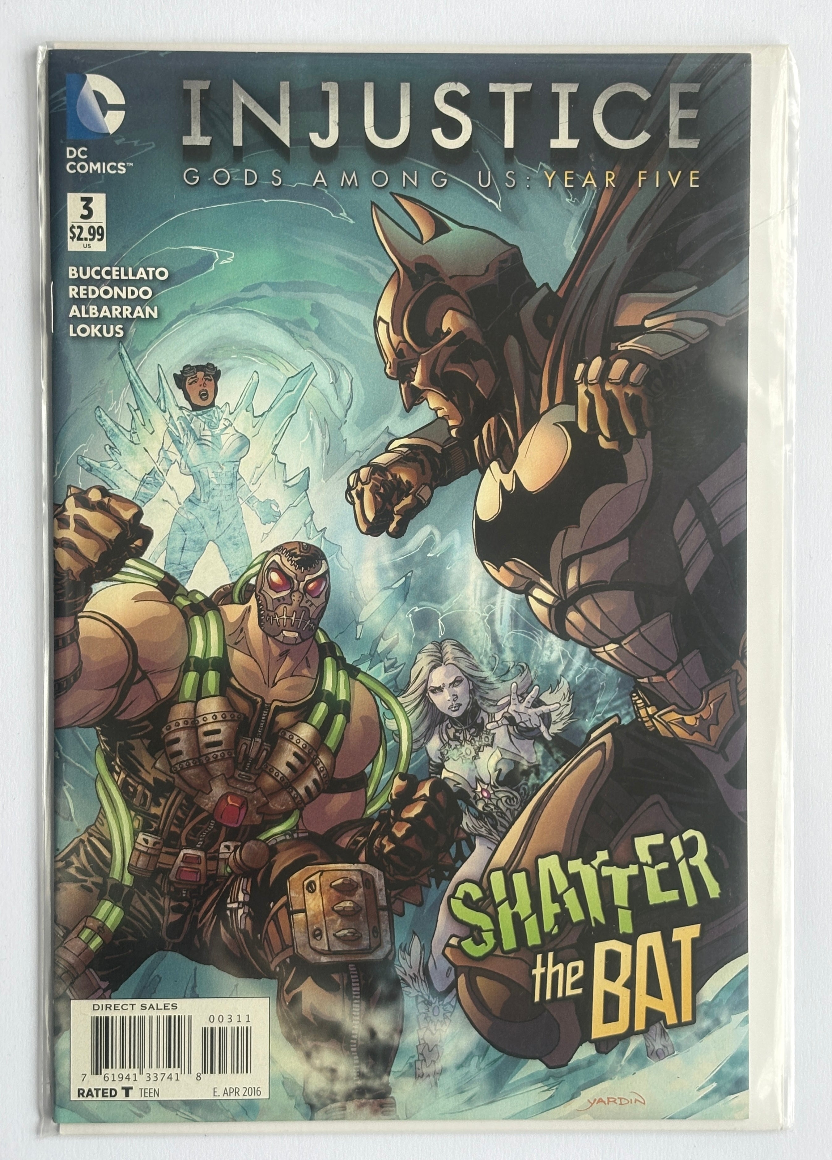 Injustice: Gods Among Us: Year Five #3 - DC Comics April 2016 VF 8.0