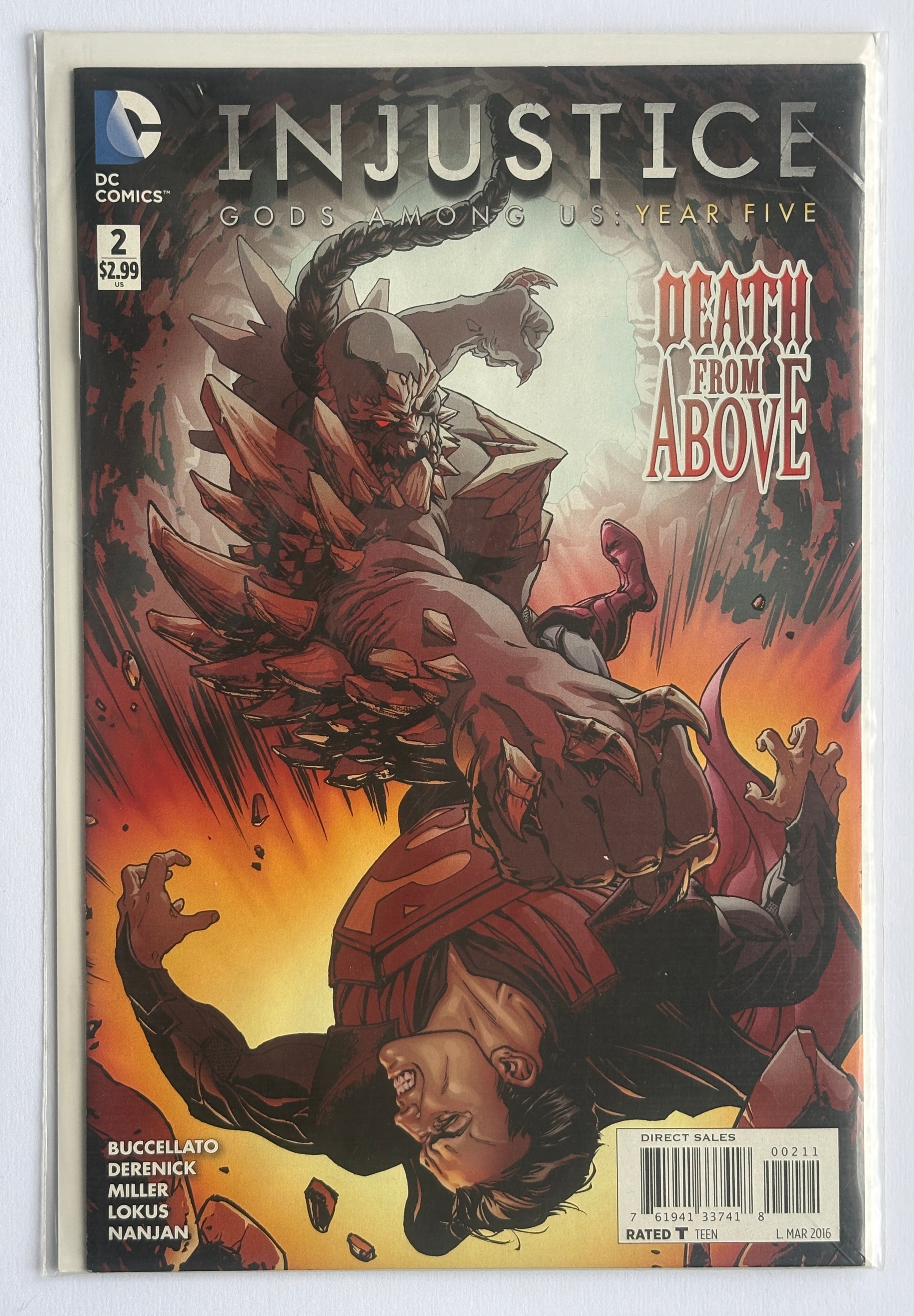 Injustice: Gods Among Us: Year Five #2 - DC Comics March 2016 F/VF 7.0