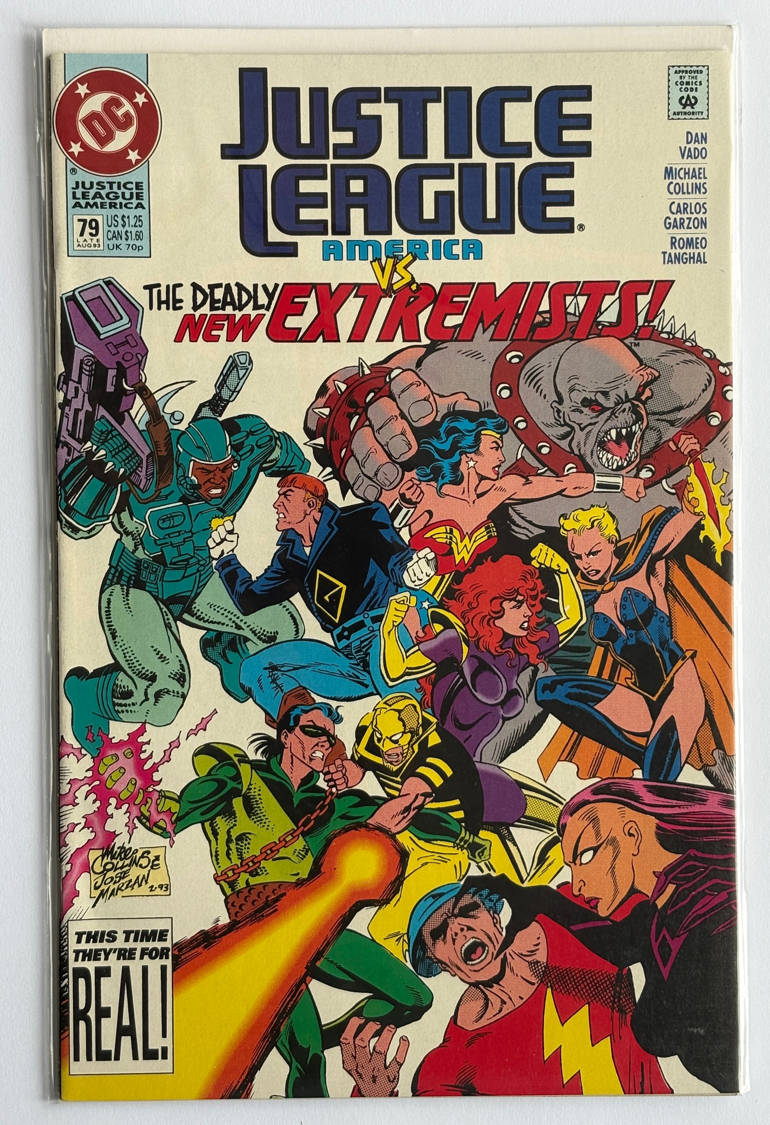 Justice League of America #79 - DC Comics August 1993 VF+ 8.5