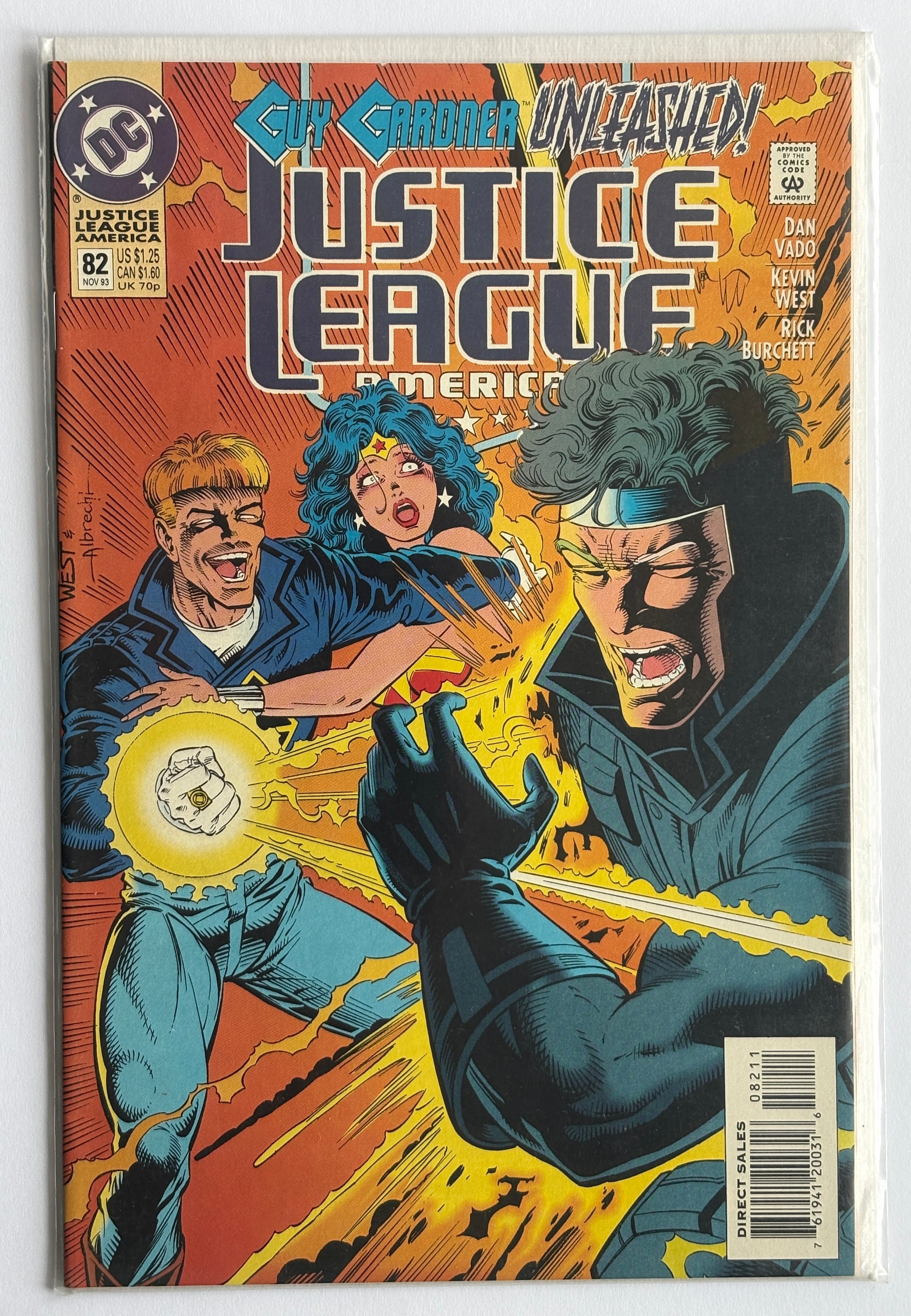 Justice League of America #82 - DC Comics November 1993 VF+ 8.5