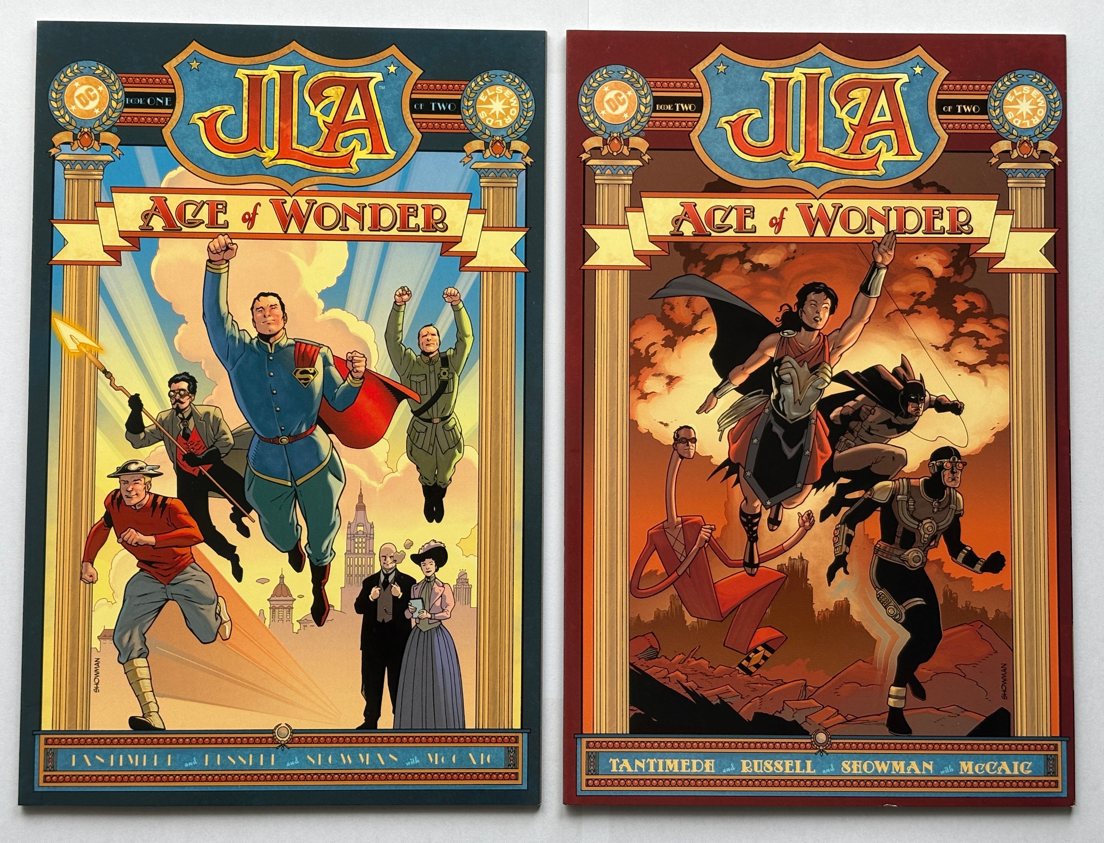JLA Age of Wonder #1 & 2 Complete Set (2 Books) DC 1st Printings 2003 VF/NM 9.0