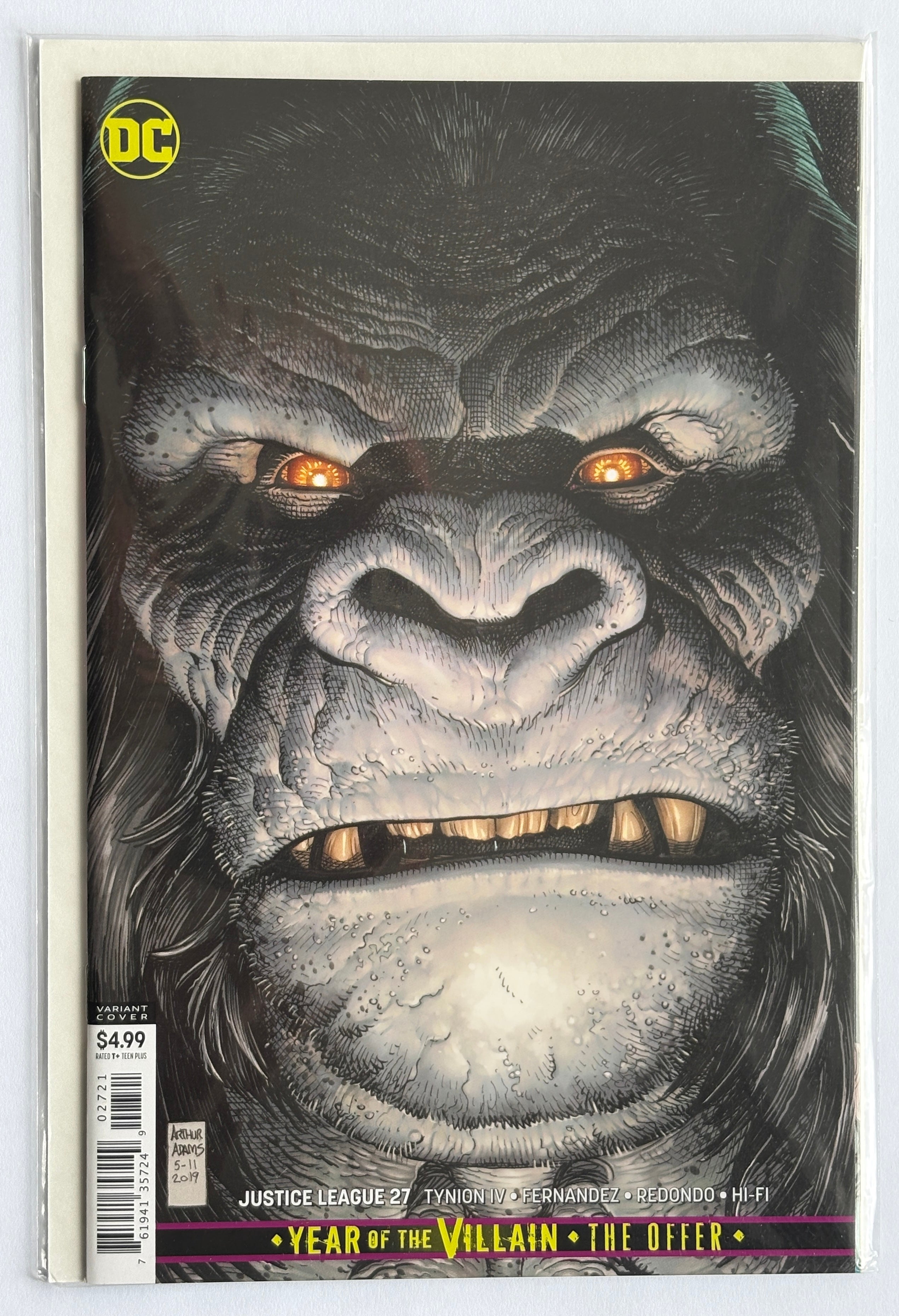 Justice League #27 - 1st Printing Variant Cover - DC Comics 2019 NM- 9.2