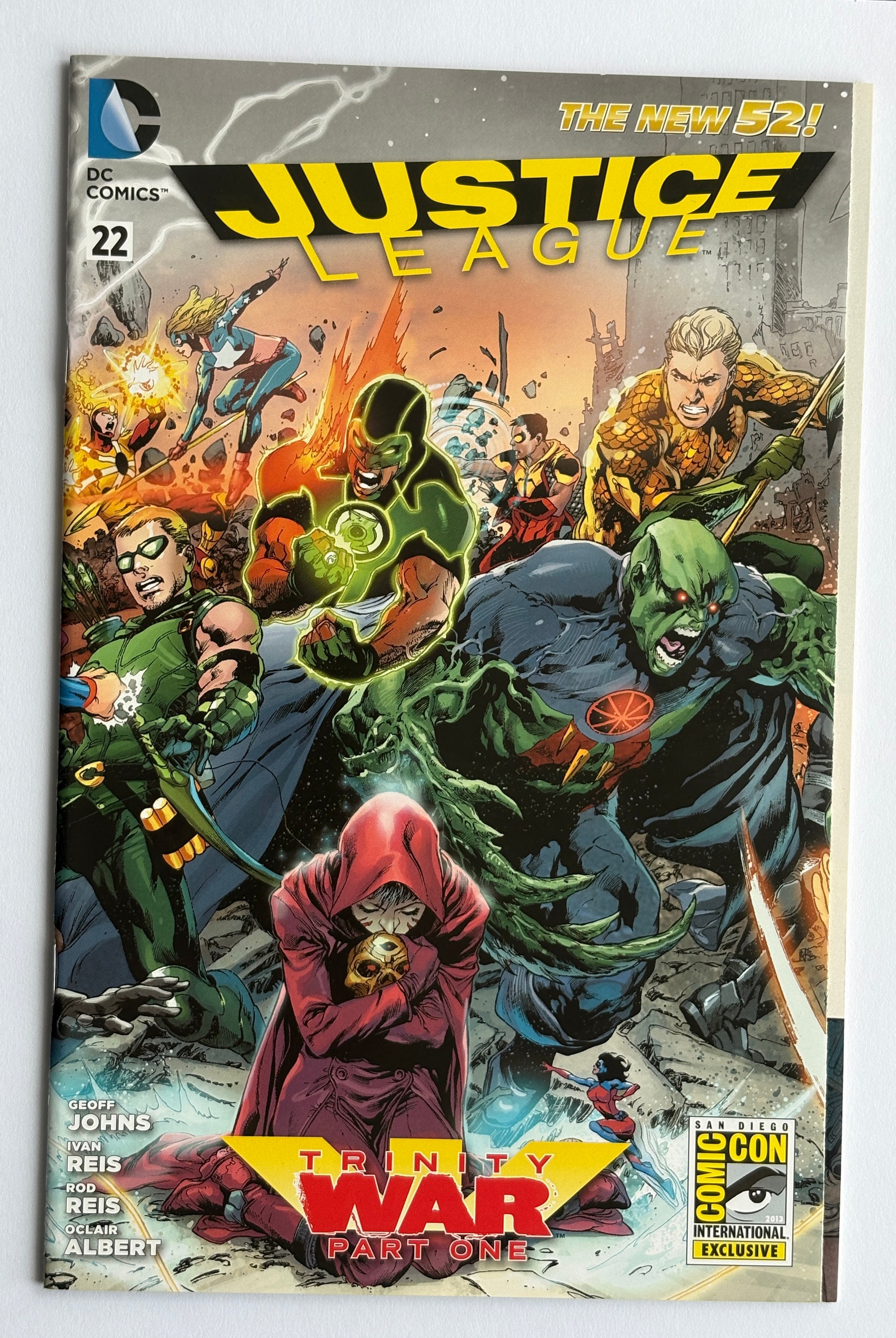 Justice League #22 - 1st Printing SDCC Variant DC Comics September 2013 VF+ 8.5