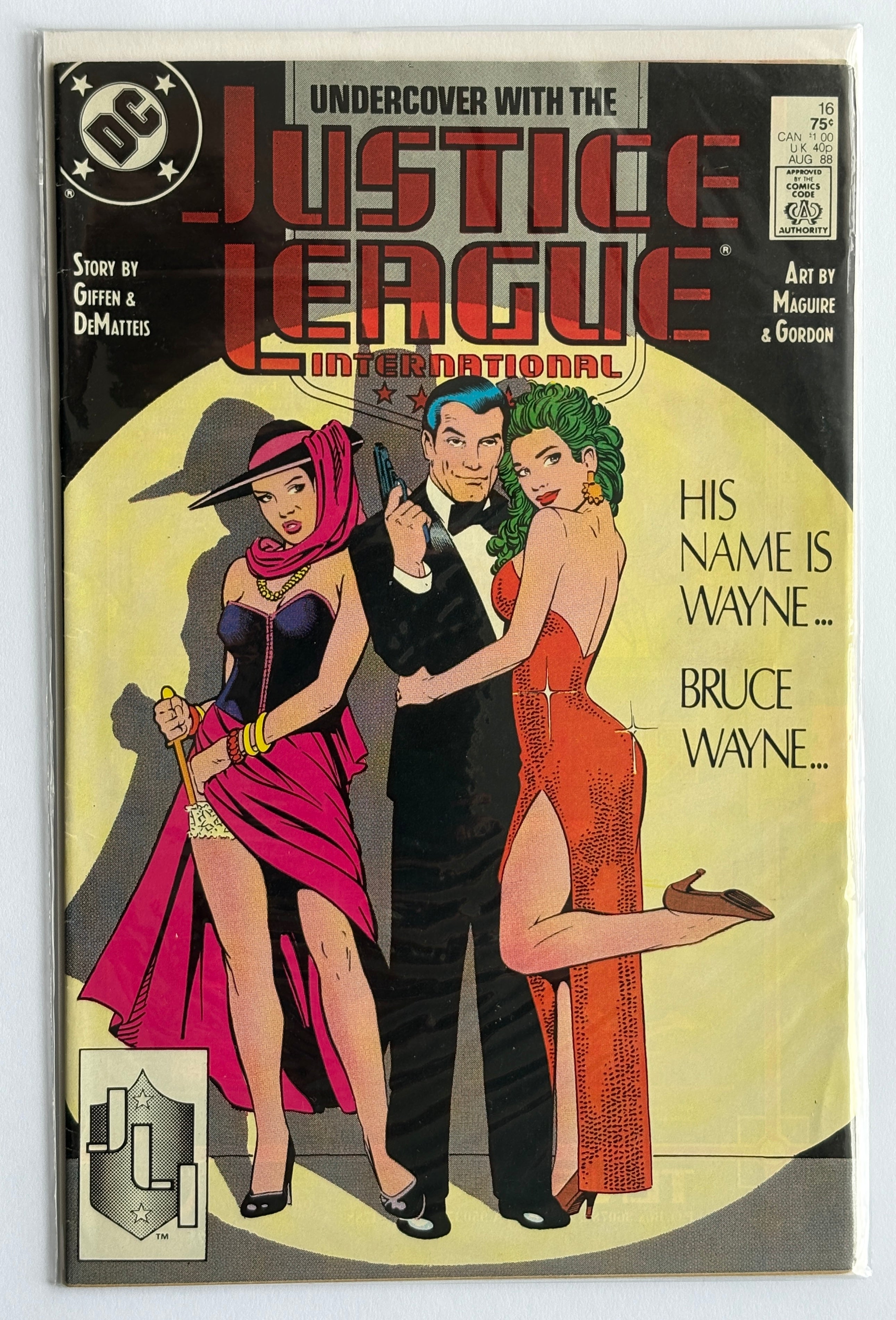 Justice League International #16 - DC Comics August 1988 FN+ 6.5