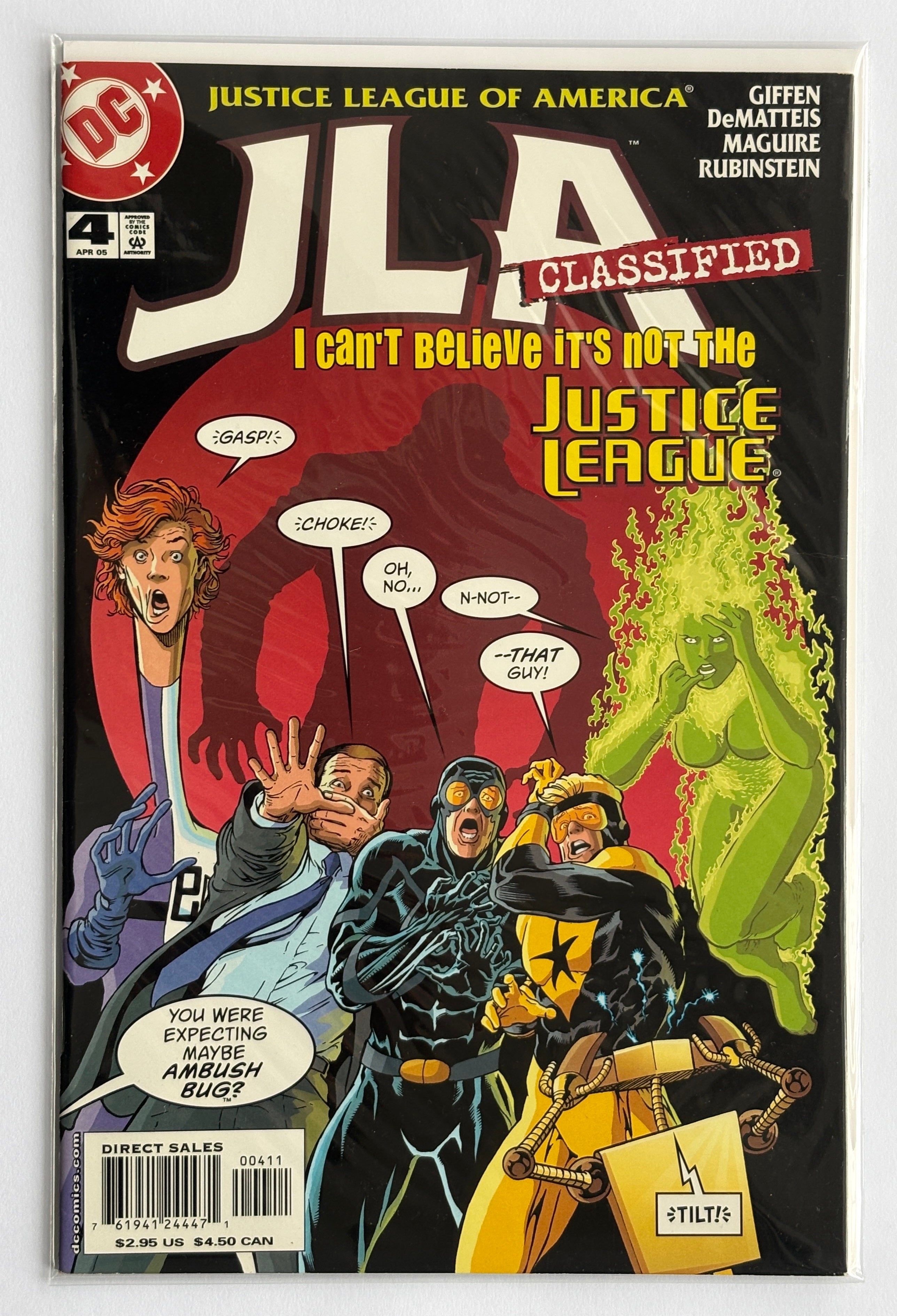 JLA: Classified #4 1st Printing Justice League of America DC April 2005 VF- 7.5