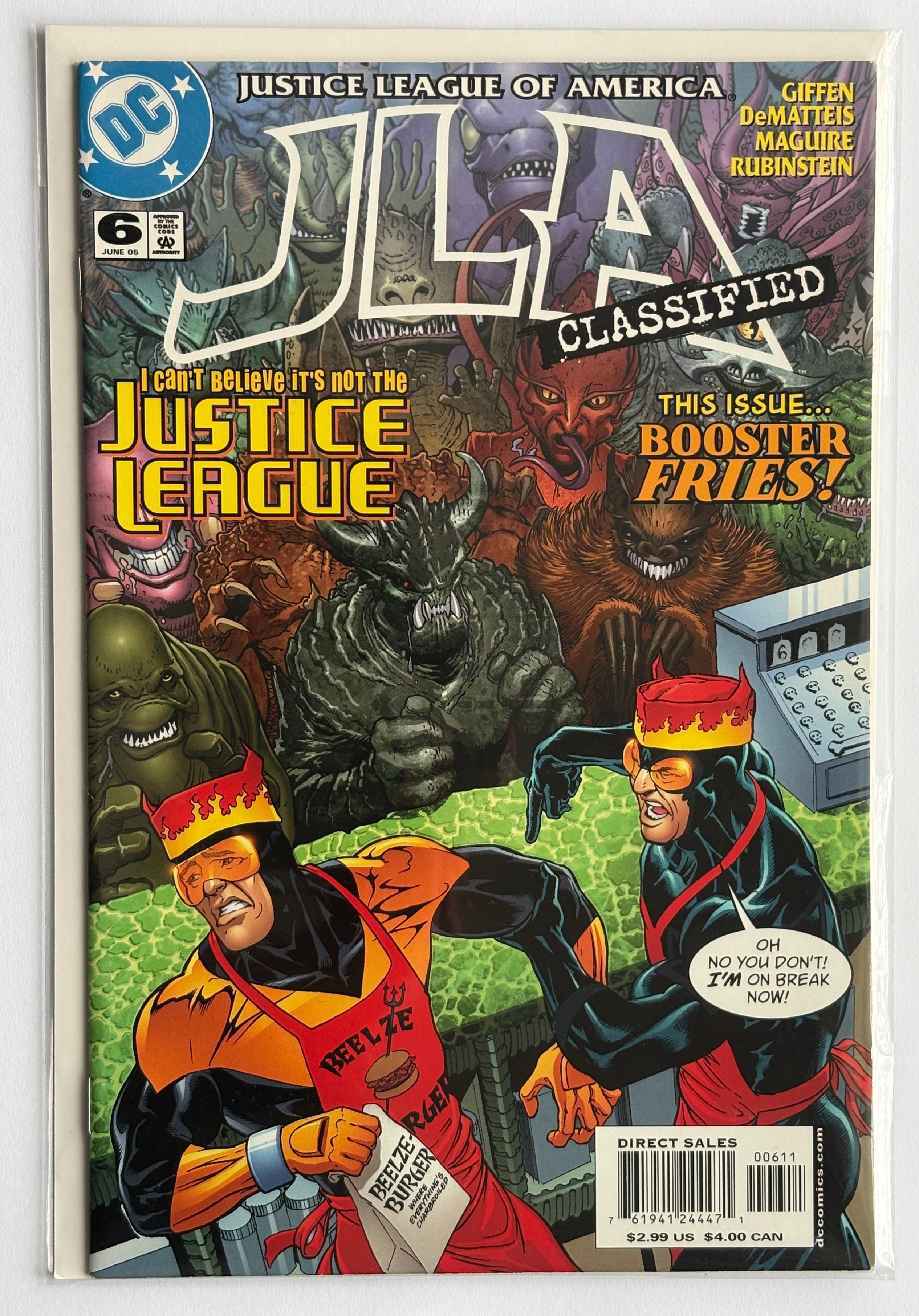 JLA: Classified #6 1st Printing Justice League of America DC June 2005 VF+ 8.5