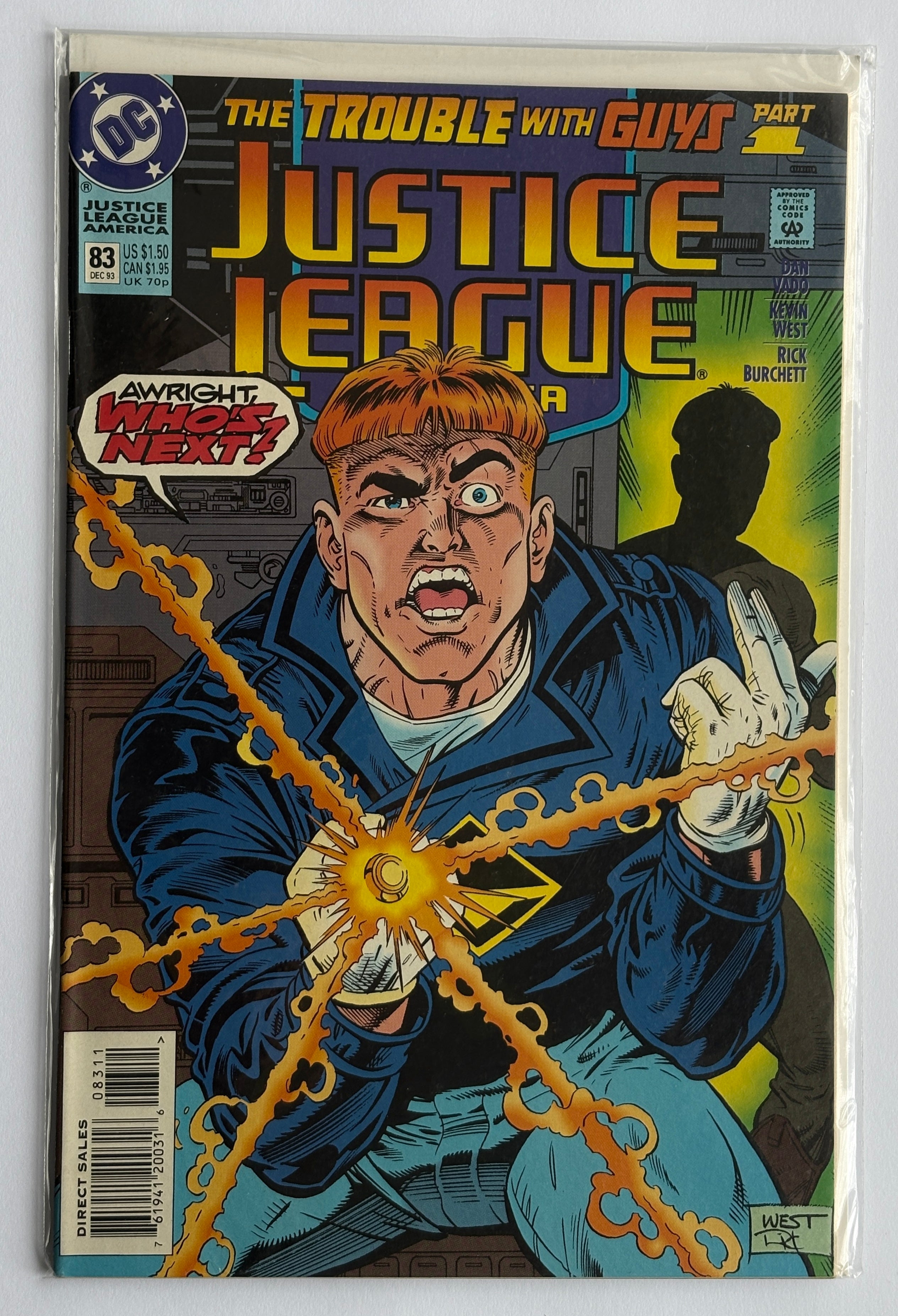 Justice League of America #83 - DC Comics December 1993 VF/NM 9.0