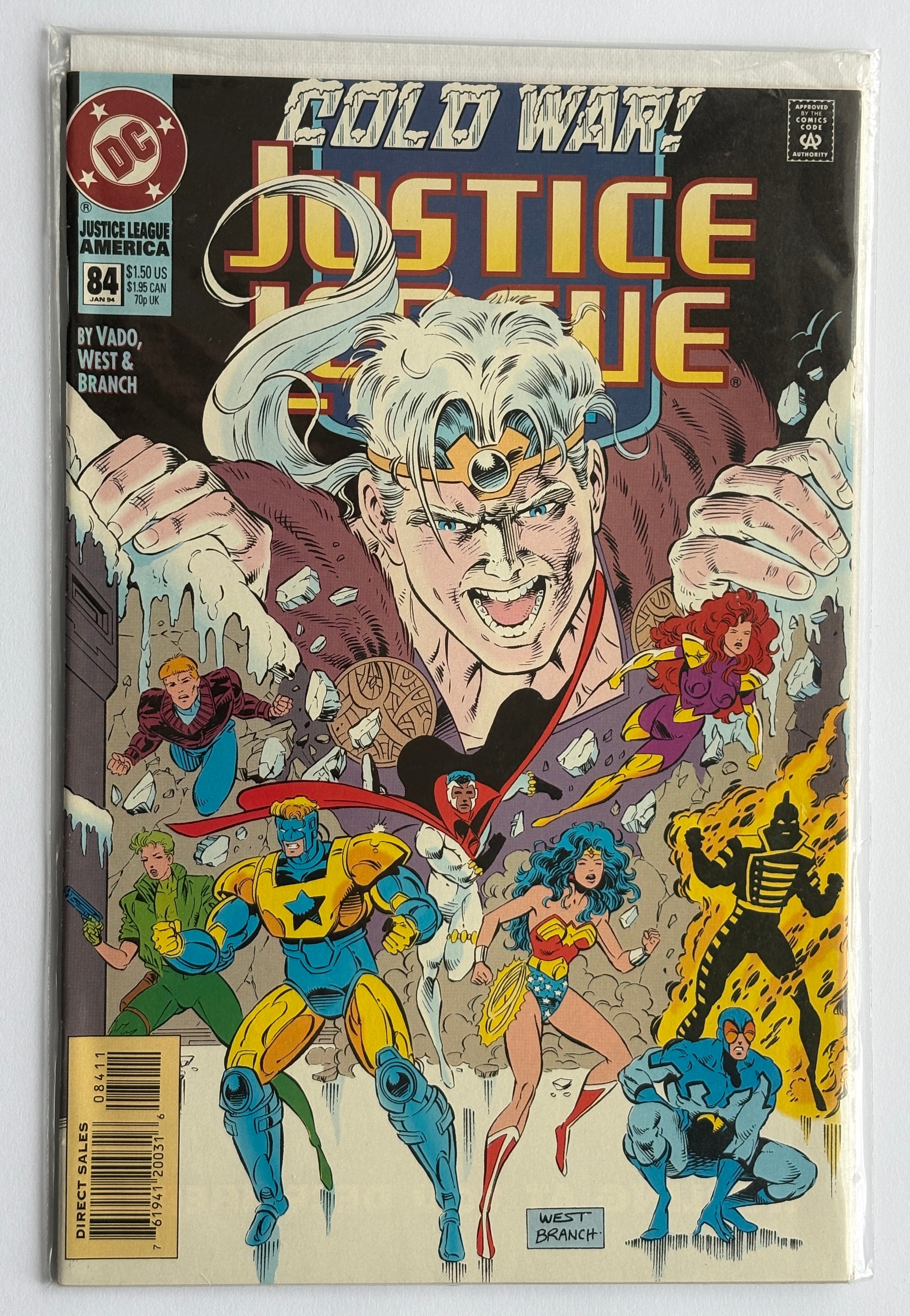 Justice League of America #84 - DC Comics January 1994 VF+ 8.5