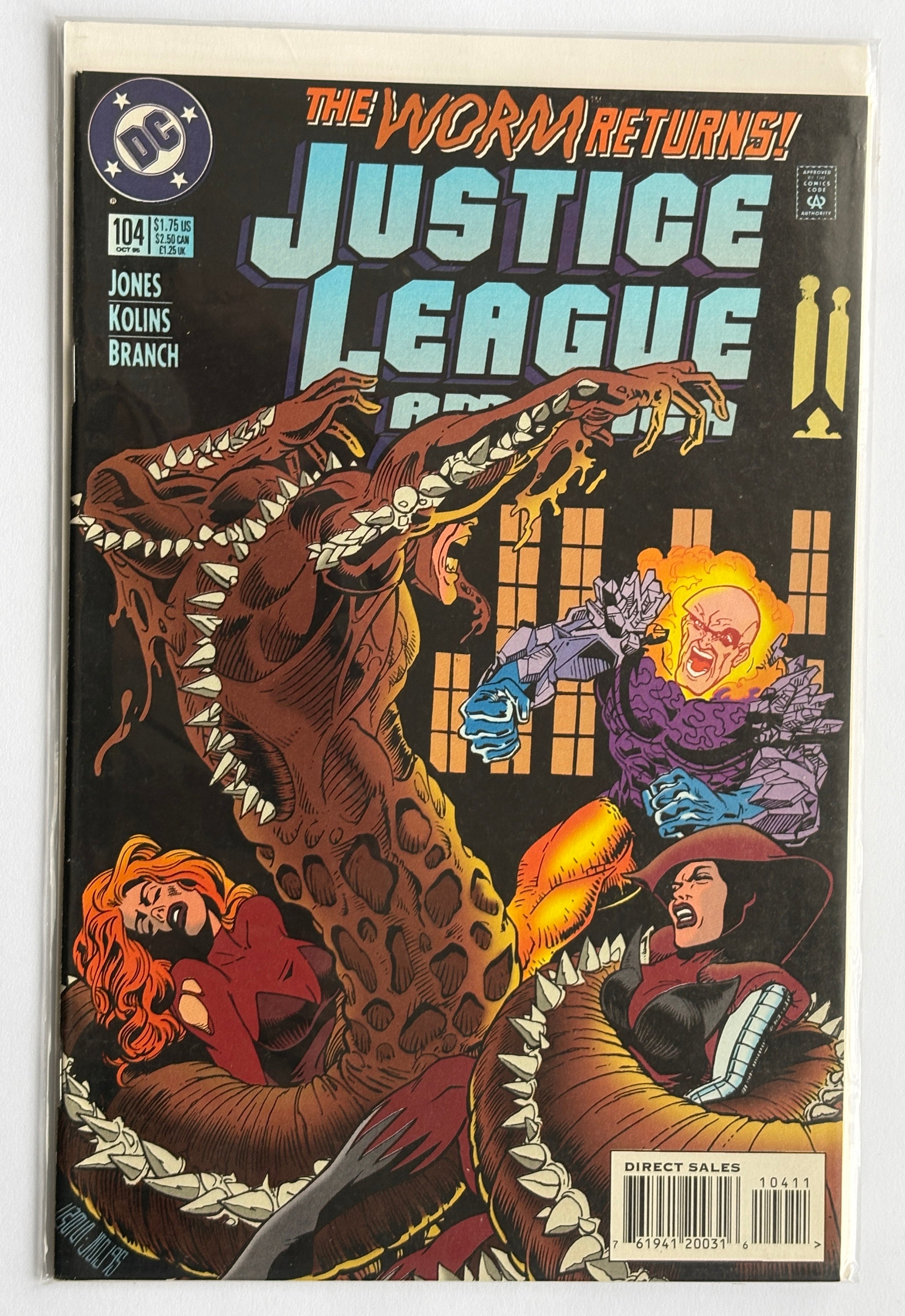 Justice League of America #104 - DC Comics October 1995 VF+ 8.5