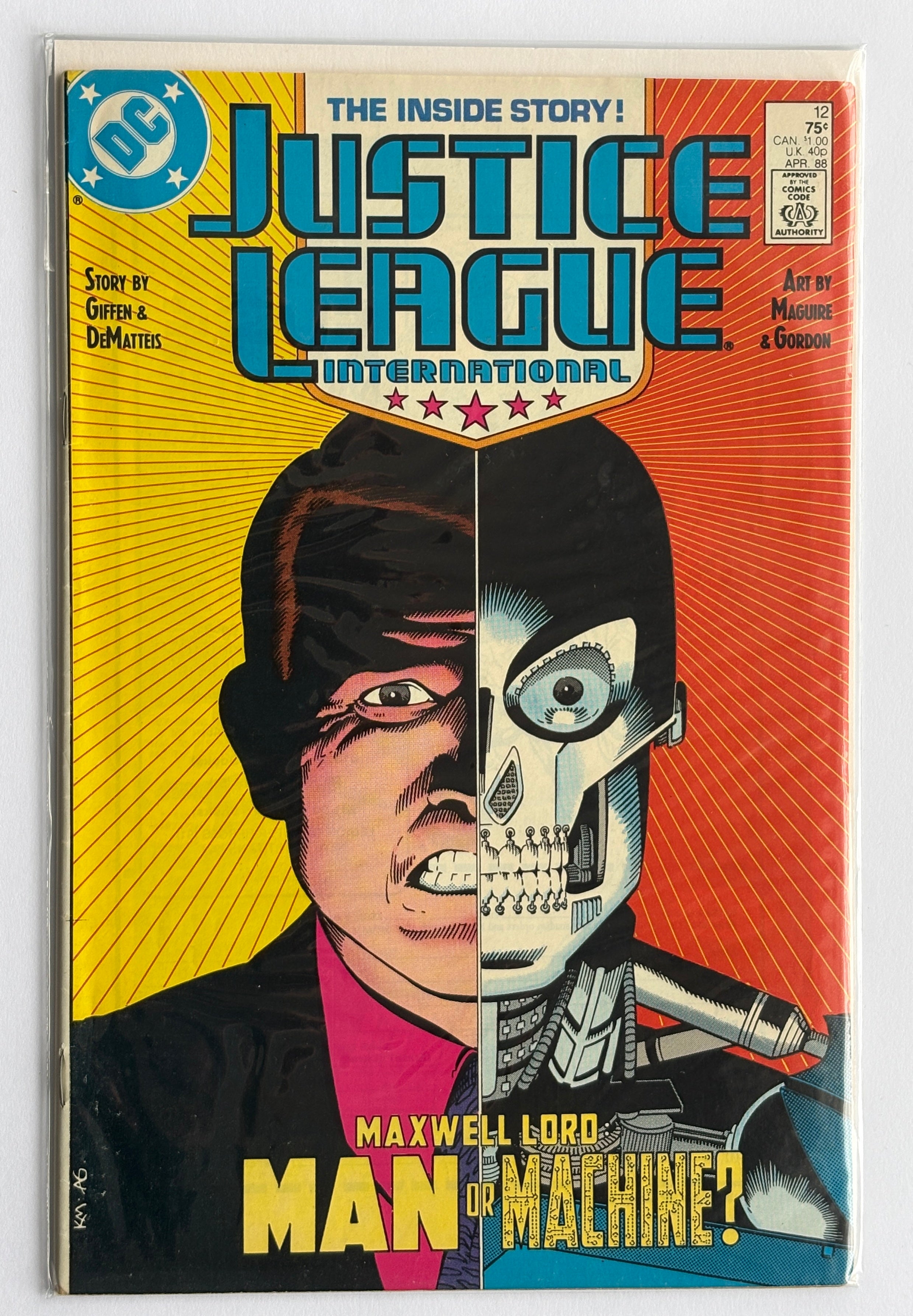 Justice League International #12 - DC Comics April 1988 VF- 7.5