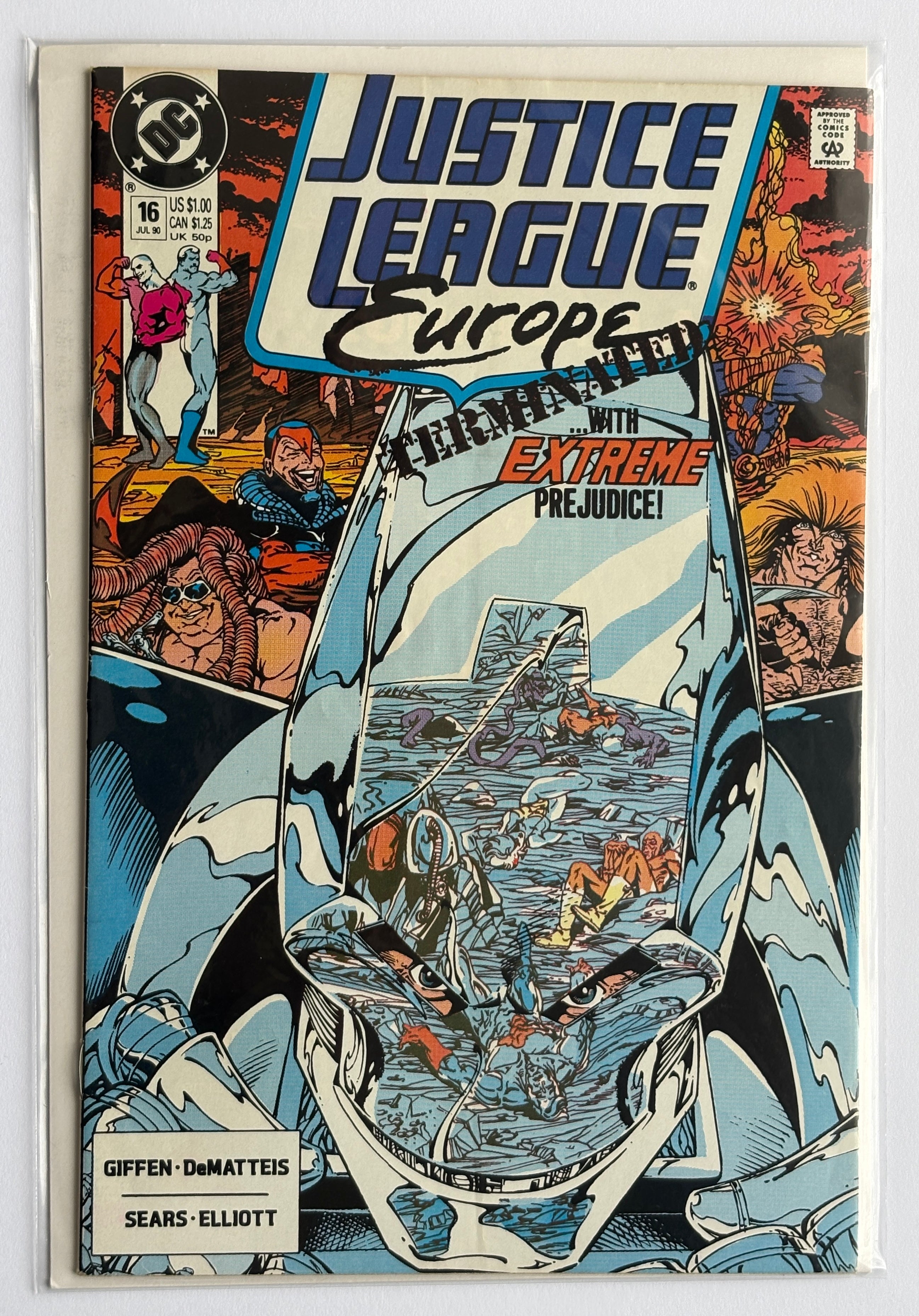 Justice League Europe #16 - DC Comics July 1990 F/VF 7.0