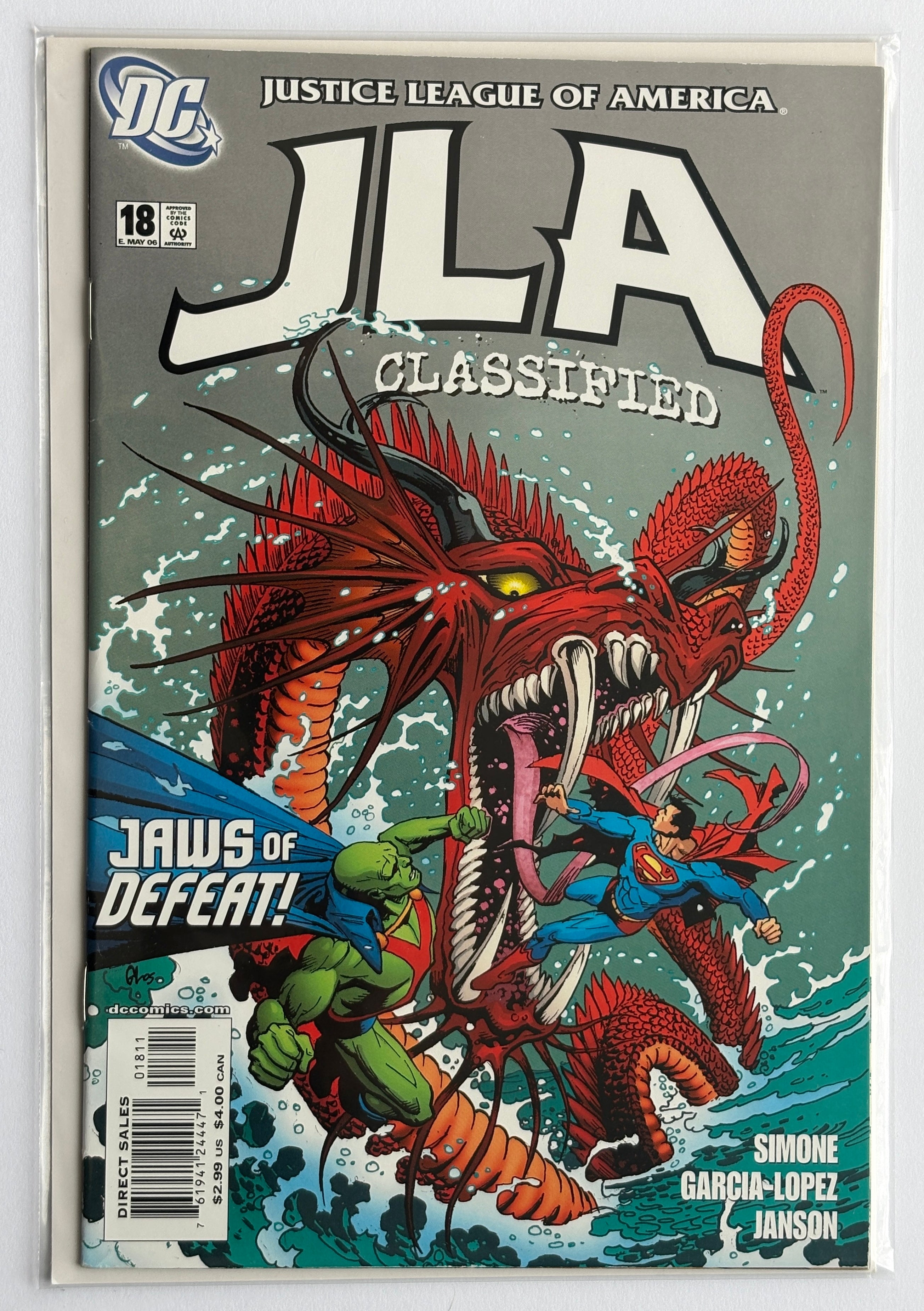 JLA: Classified #18 - Justice League of America DC May 2006 VF- 7.5