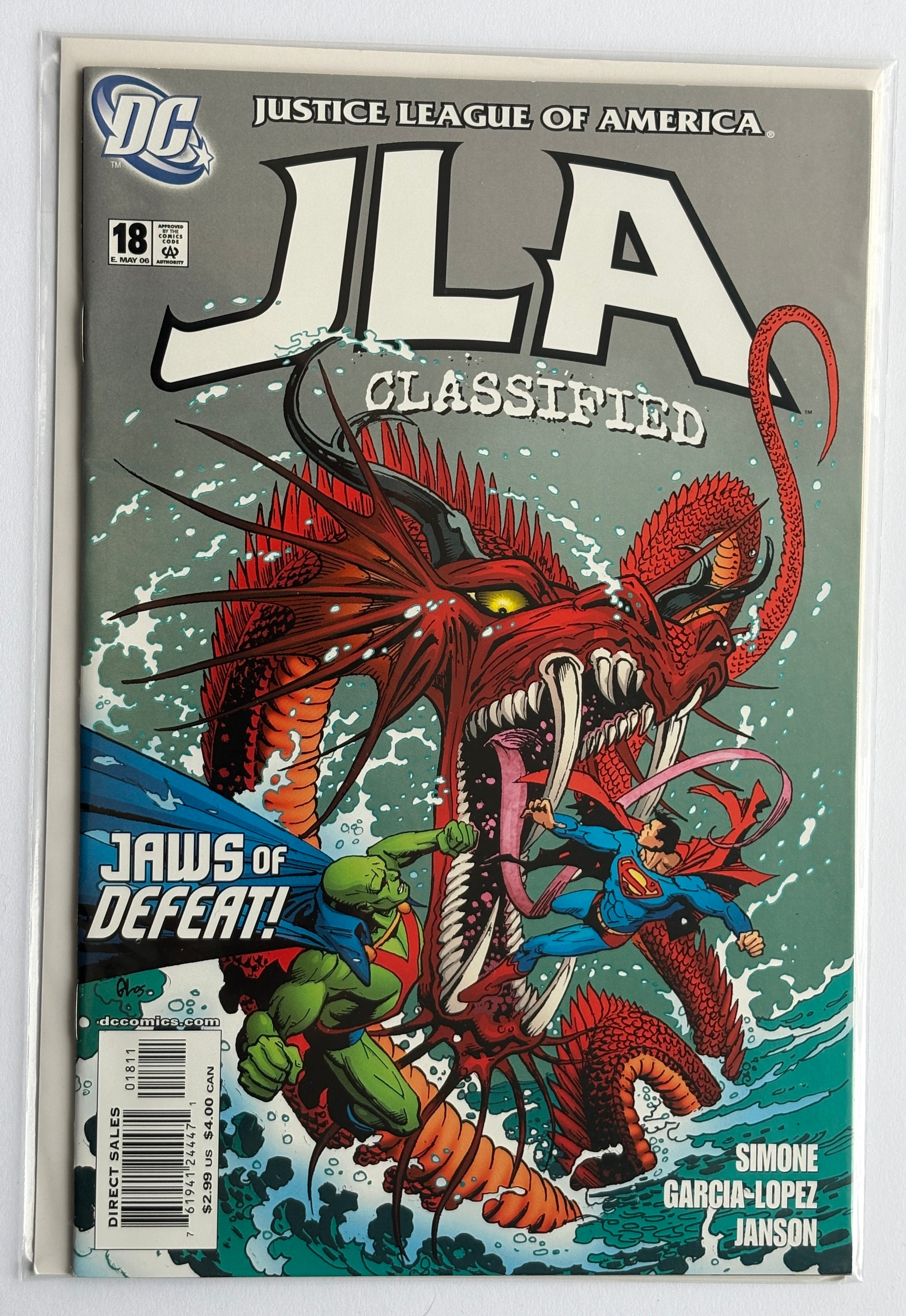 JLA: Classified #18 - Justice League of America DC May 2006 VF 8.0