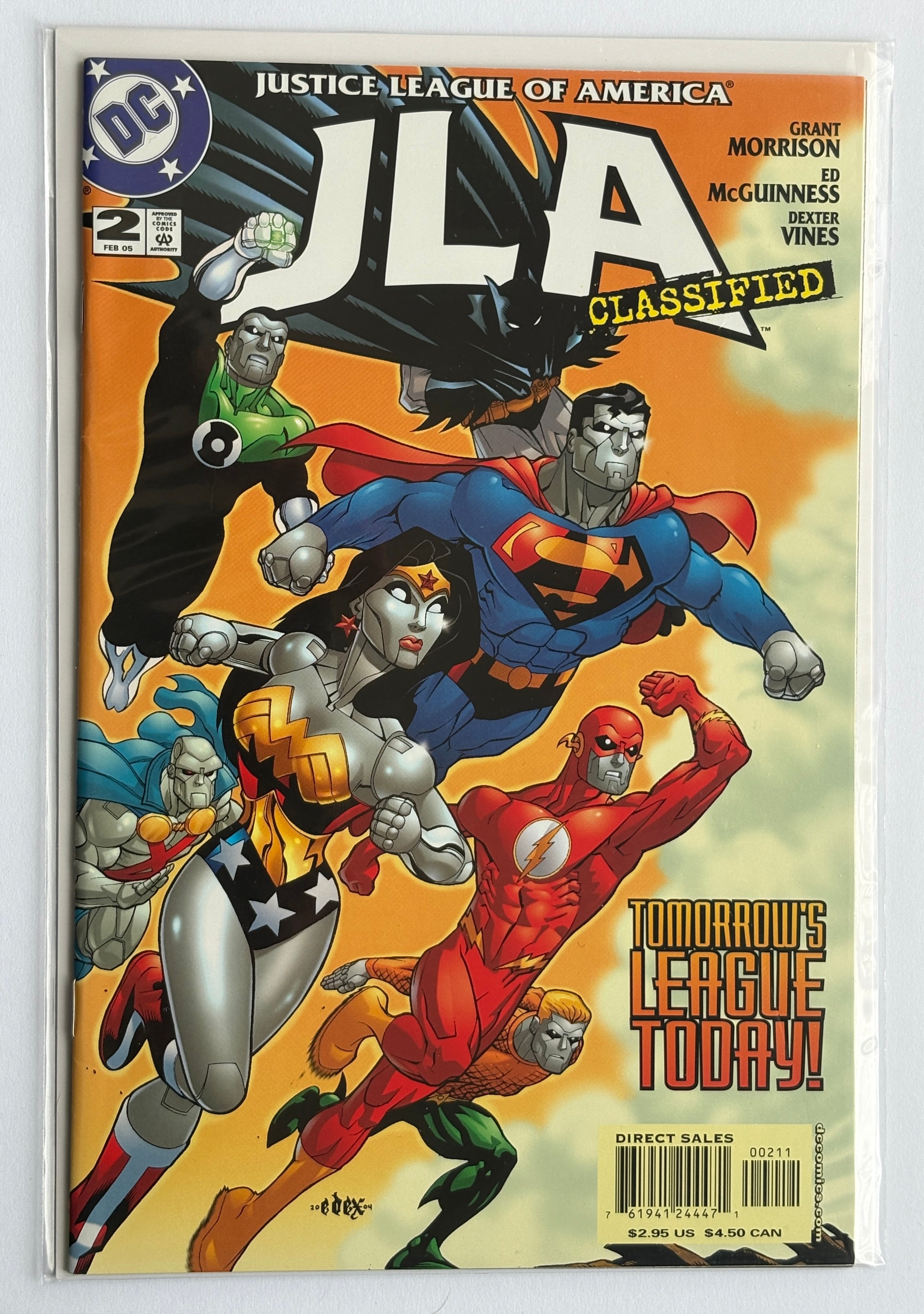 JLA: Classified #2 1st Printing Justice League of America February 2005 F/VF 7.0