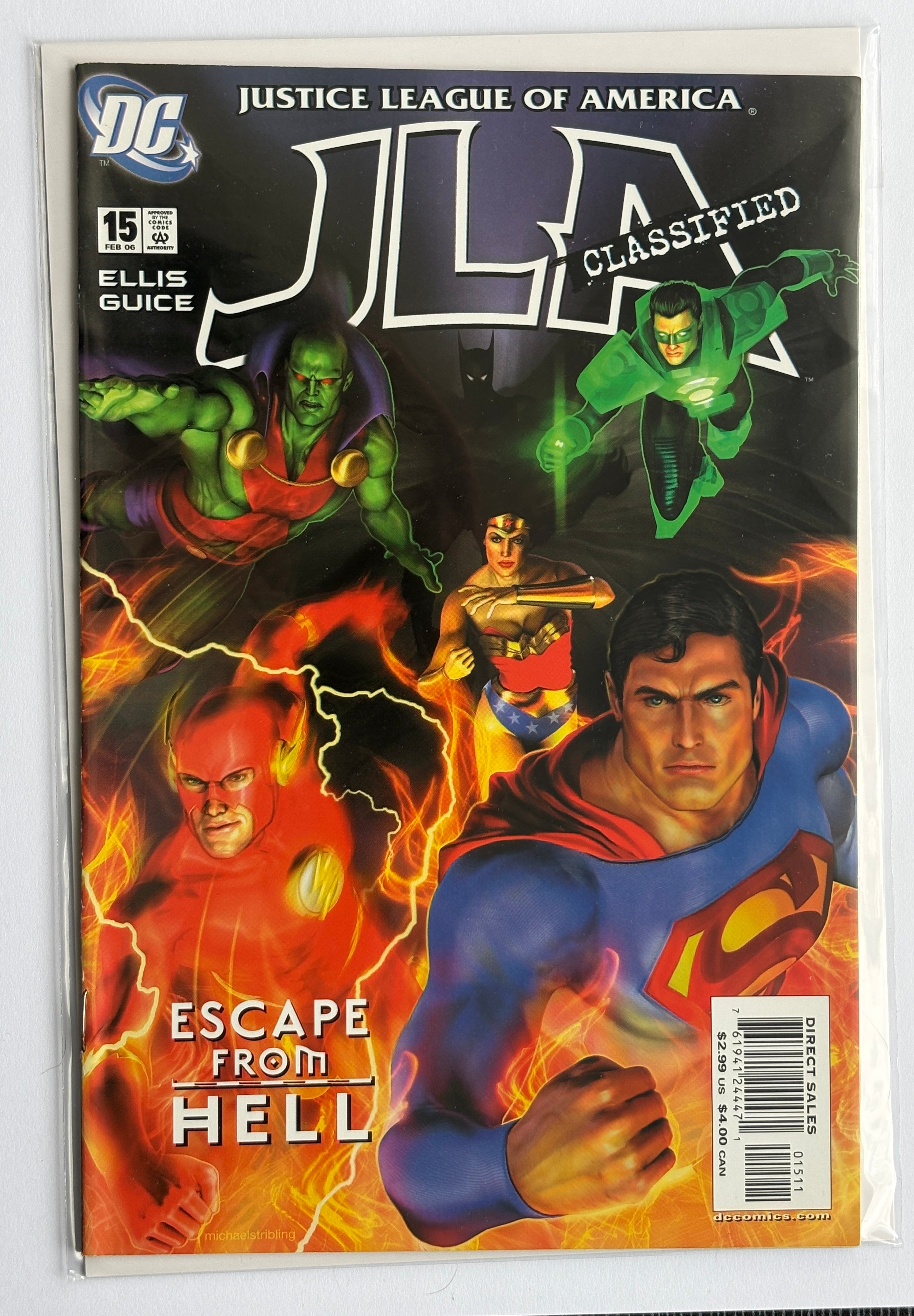 JLA: Classified #15 - Justice League of America February 2006 F/VF 7.0