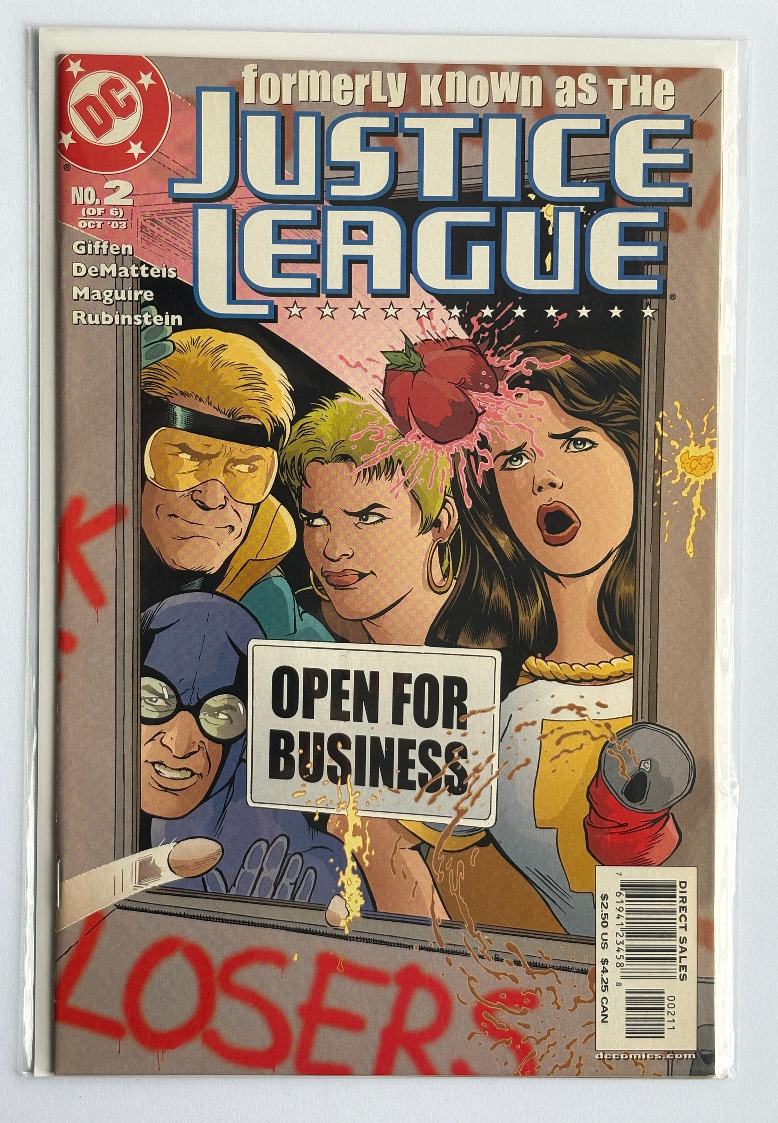 Formerly Known As the Justice League #2 - DC Comics October 2003 VF/NM 9.0