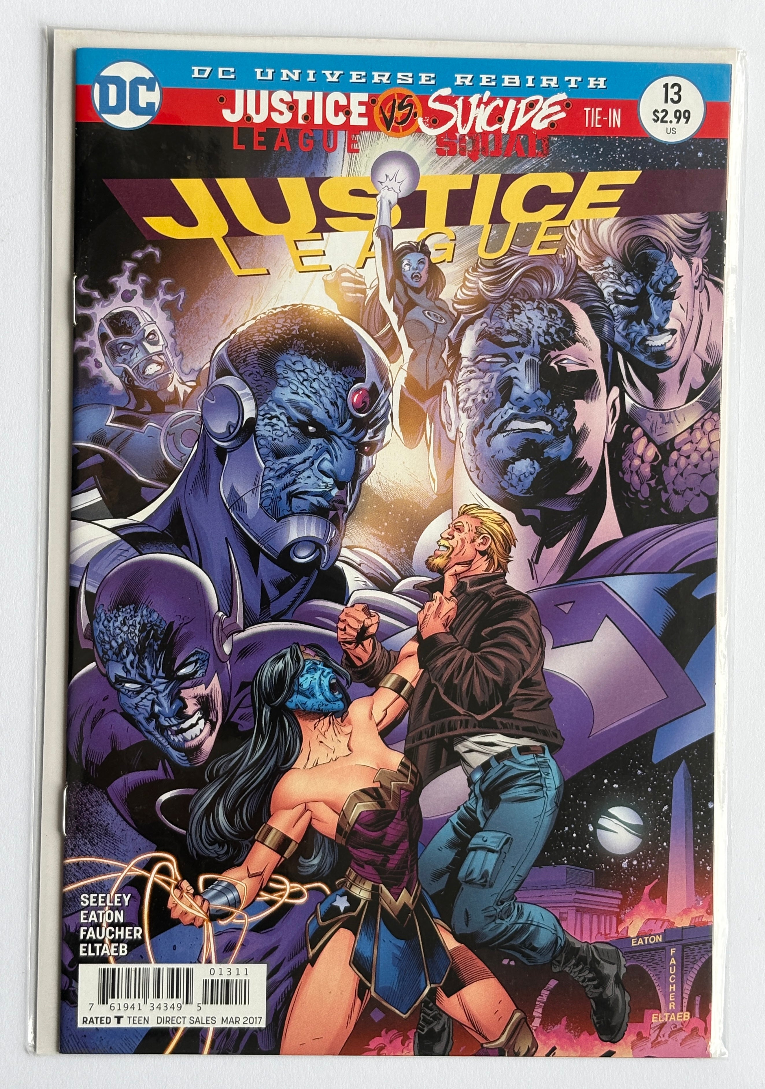 Justice League Rebirth #13 - 1st Printing Cover A DC Comics March 2017 VF/NM 9.0