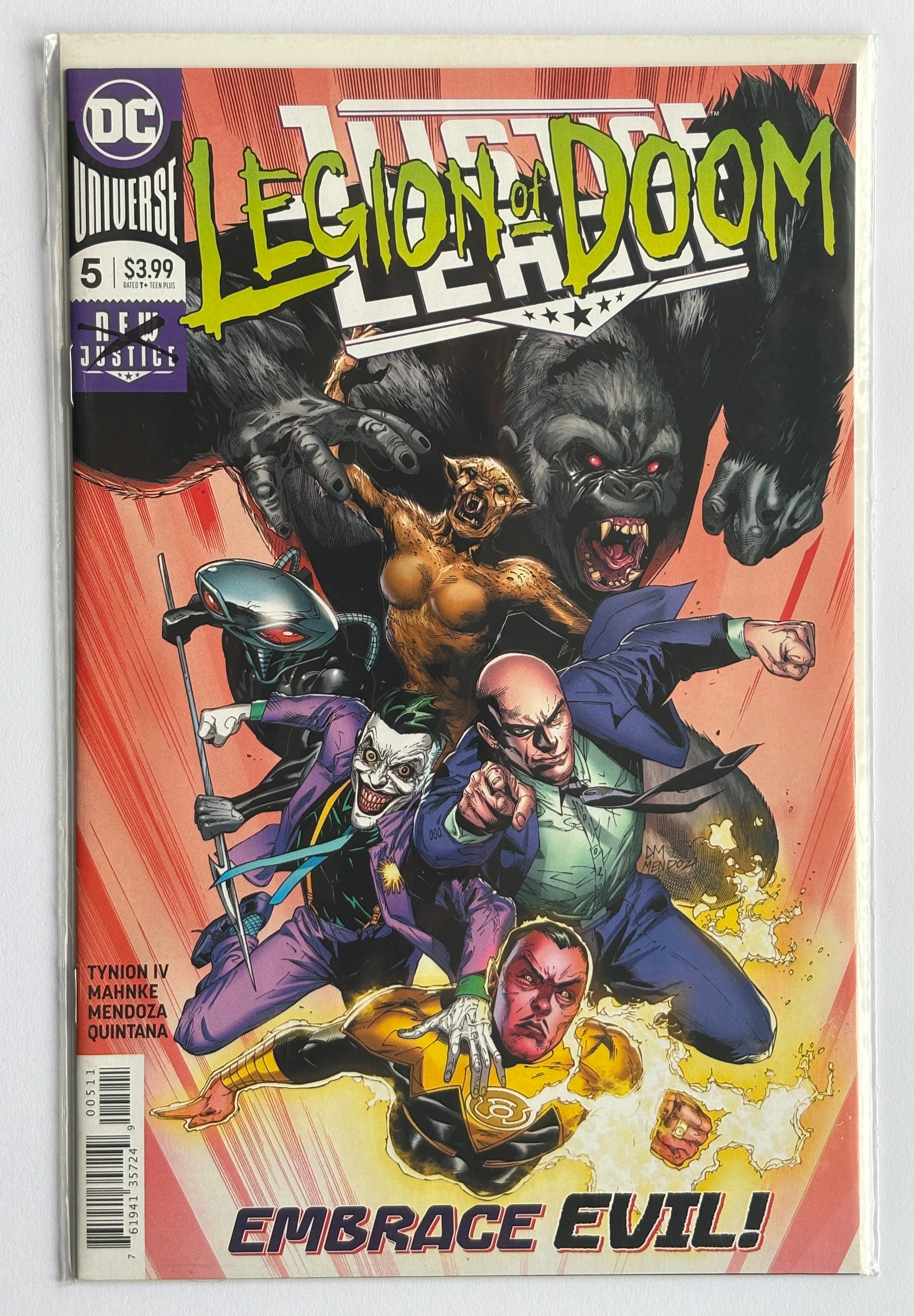 Justice League #5 - 1st Printing DC Comics October 2018 VF 8.0