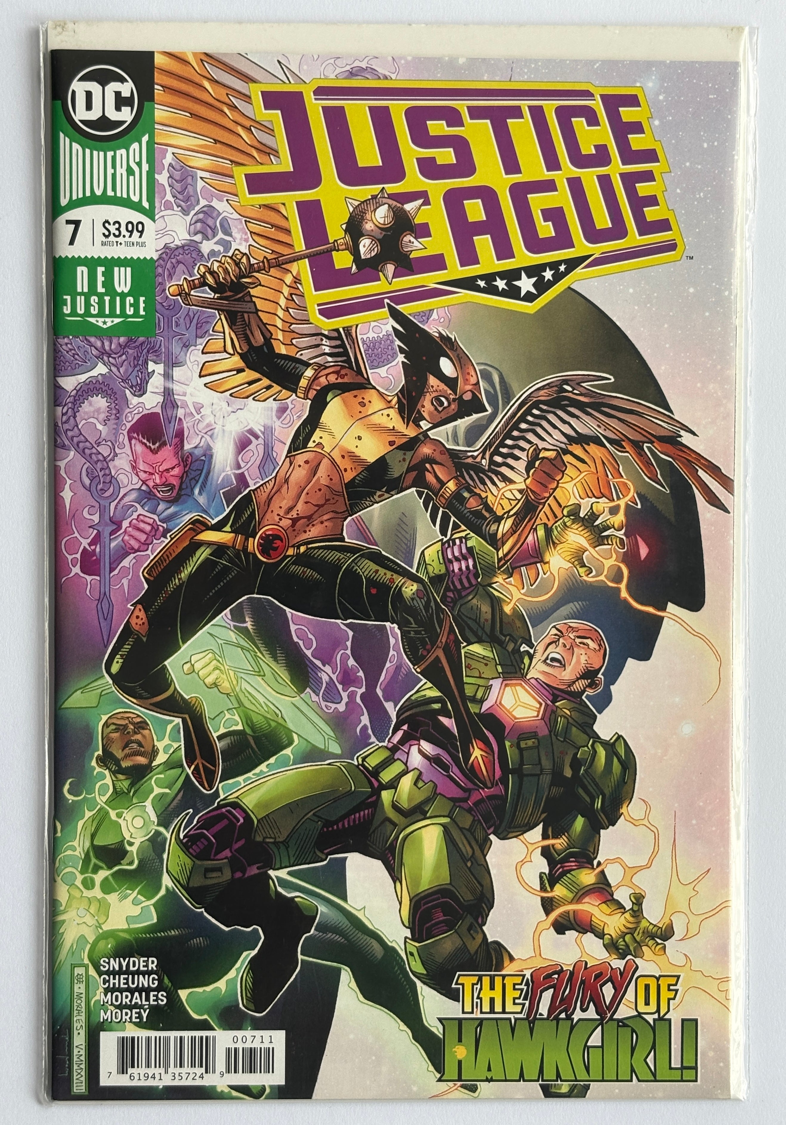 Justice League #7 - 1st Printing DC Comics November 2018 VF/NM 9.0