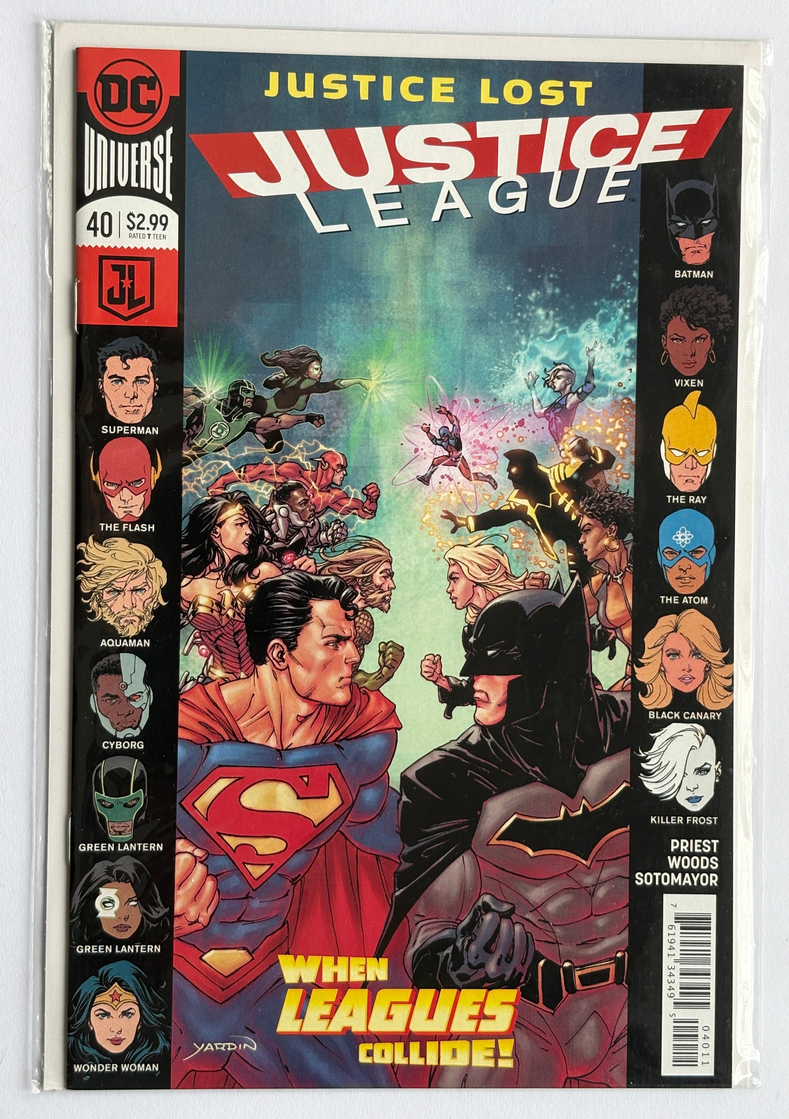 Justice League #40 - 1st Printing DC Comics May 2018 VF- 7.5