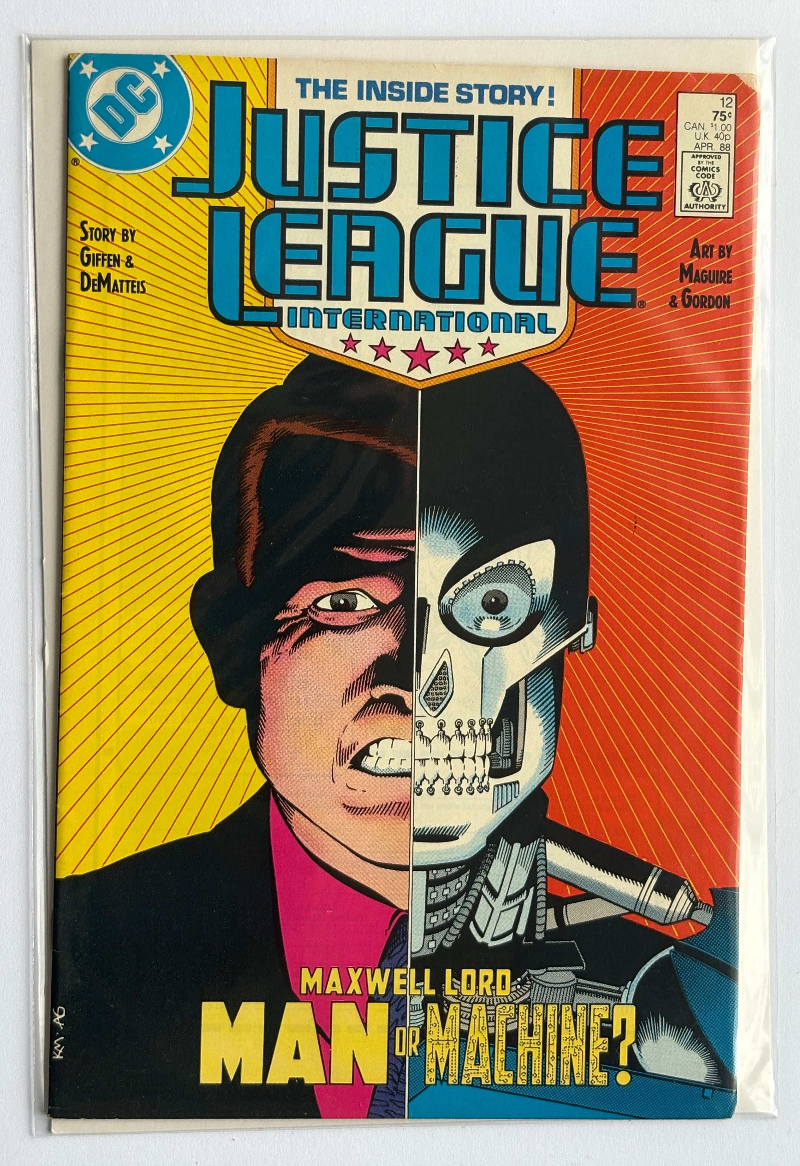 Justice League International #12 - DC Comics April 1988 VG/FN 5.0