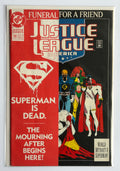Justice League of America #70 - Funeral for a Friend - January 1993 F/VF 7.0