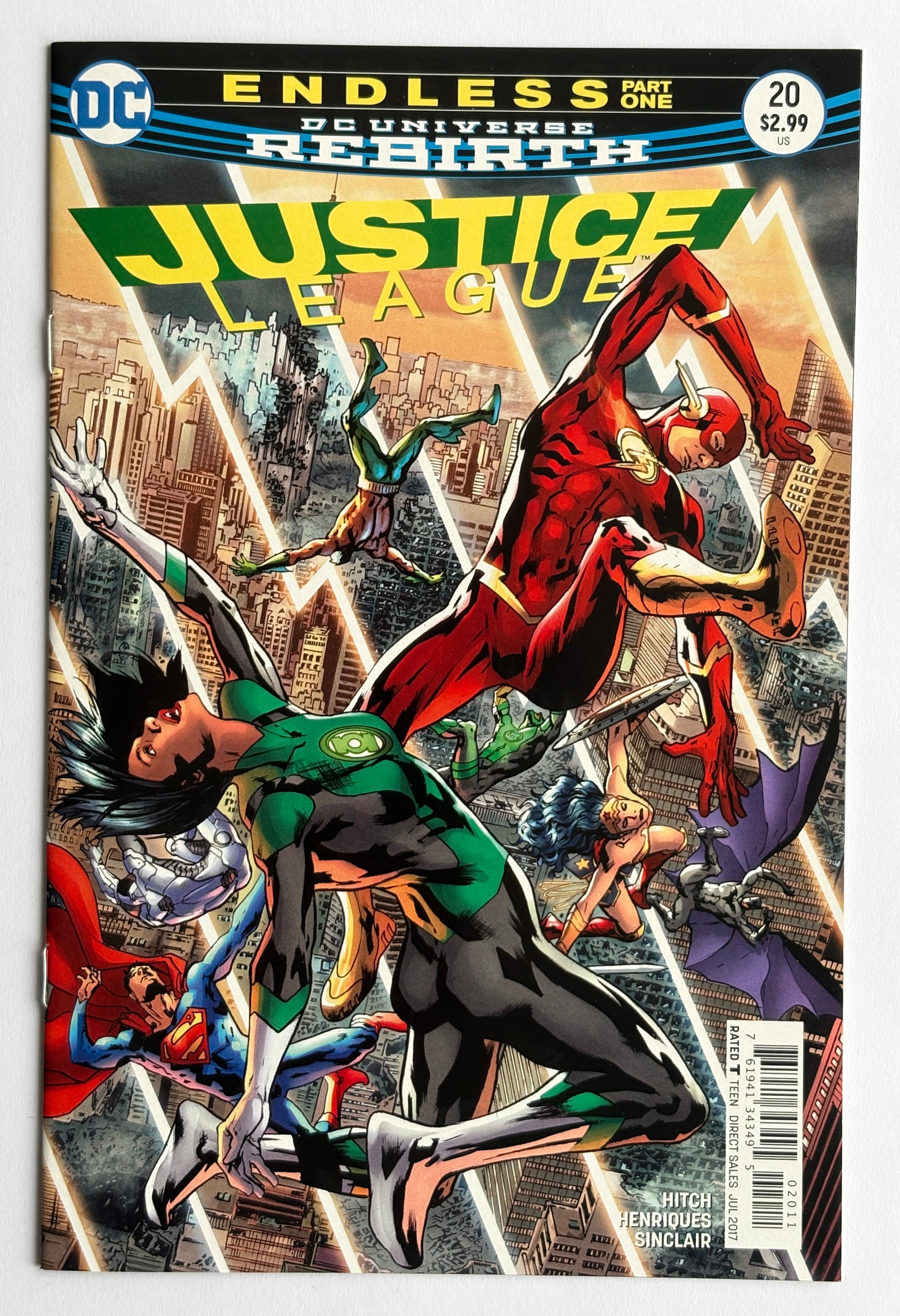 Justice League Rebirth #20 - 1st Printing DC Comics July 2017 VF/NM 9.0
